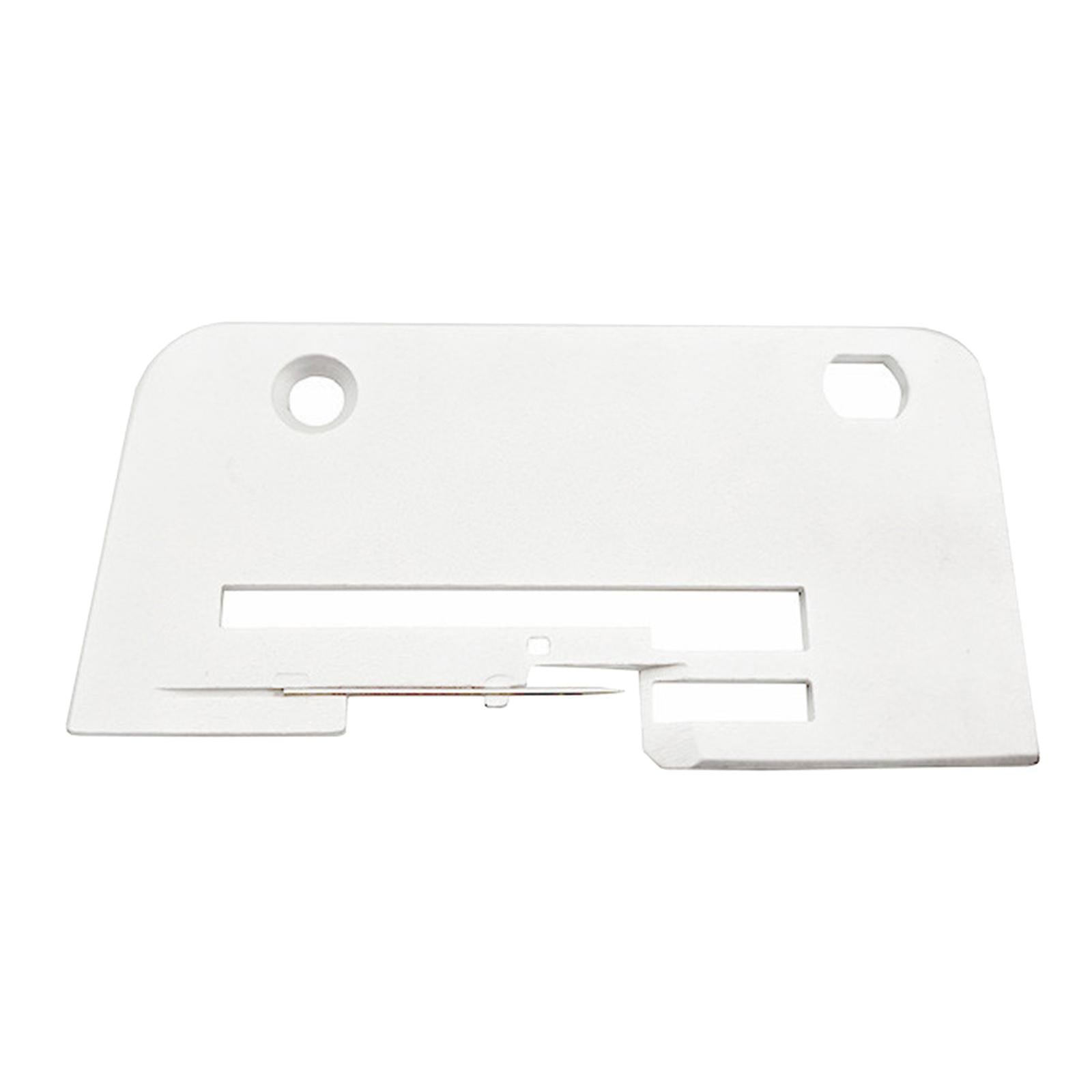 8.2x4.1cm Sewing Machine Needle Plate Replacement White Parts Attachment
