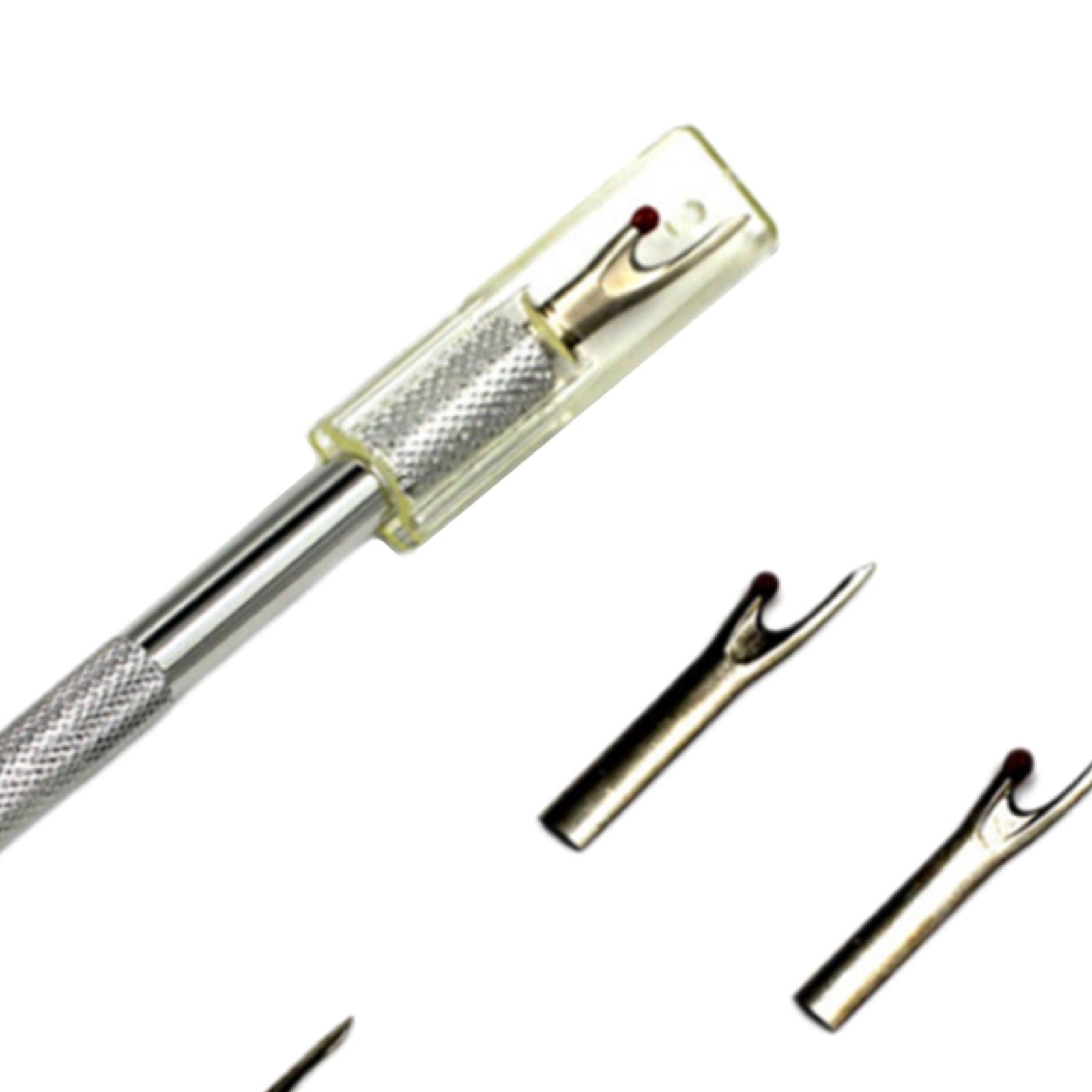 Handy Seam Ripper Hem Unpicker w/ Replacement Blades Hand Tool Crochet ...