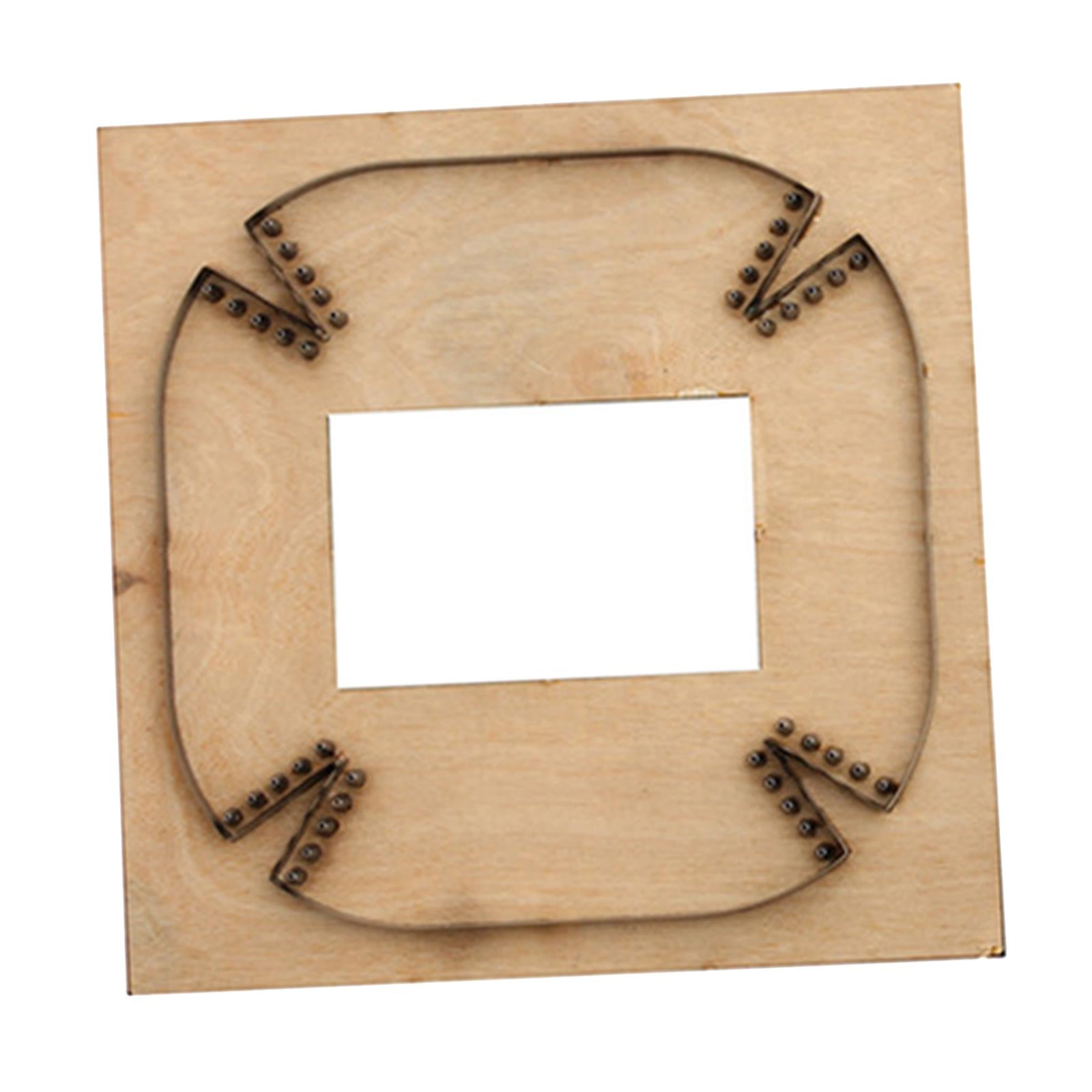 Leather Cutting Die Metal Leather Plate Cutting Mold Making Stencil Template