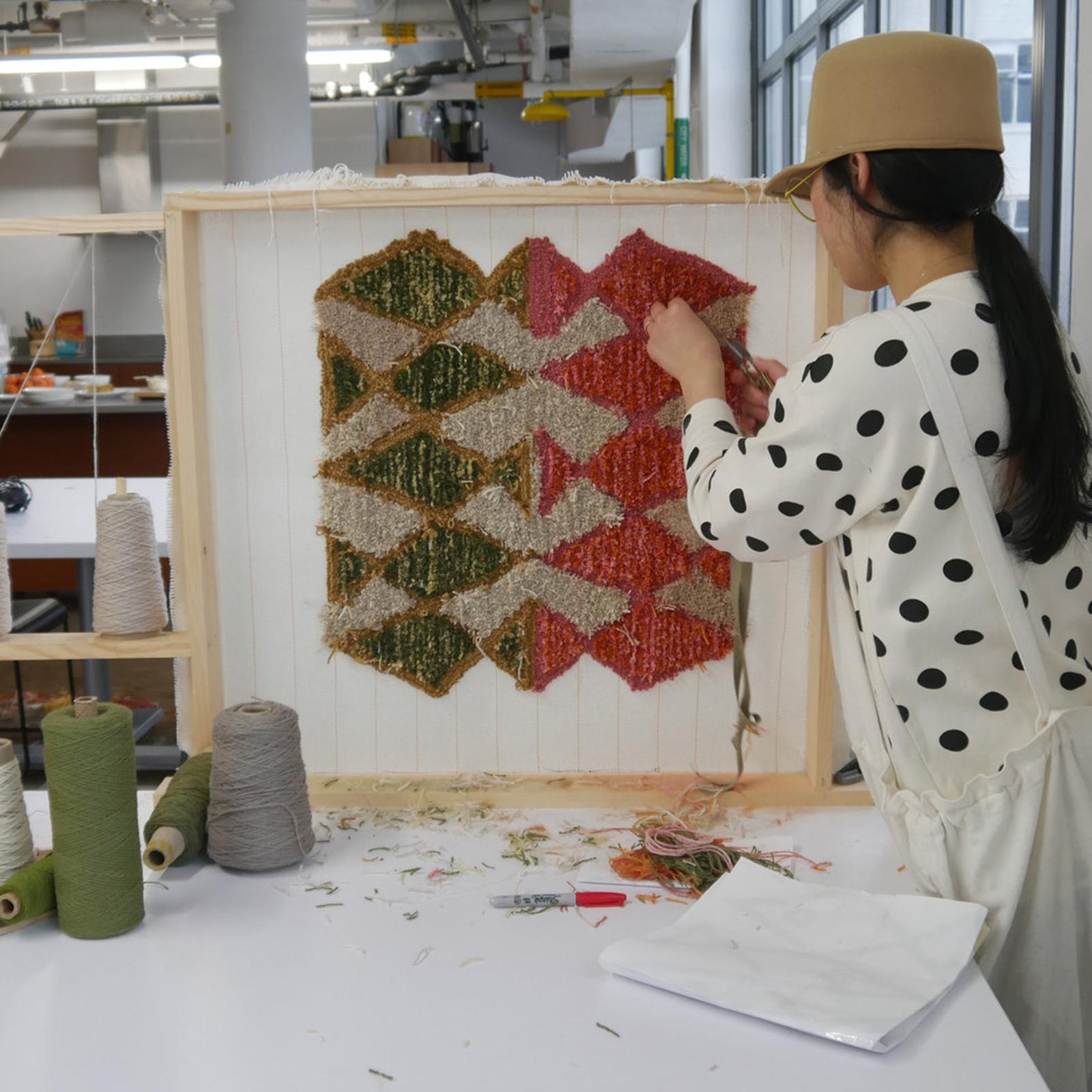 Tufting Rugs Yarn Carpet Making for Use with Electric Tufting Gun Light Gray