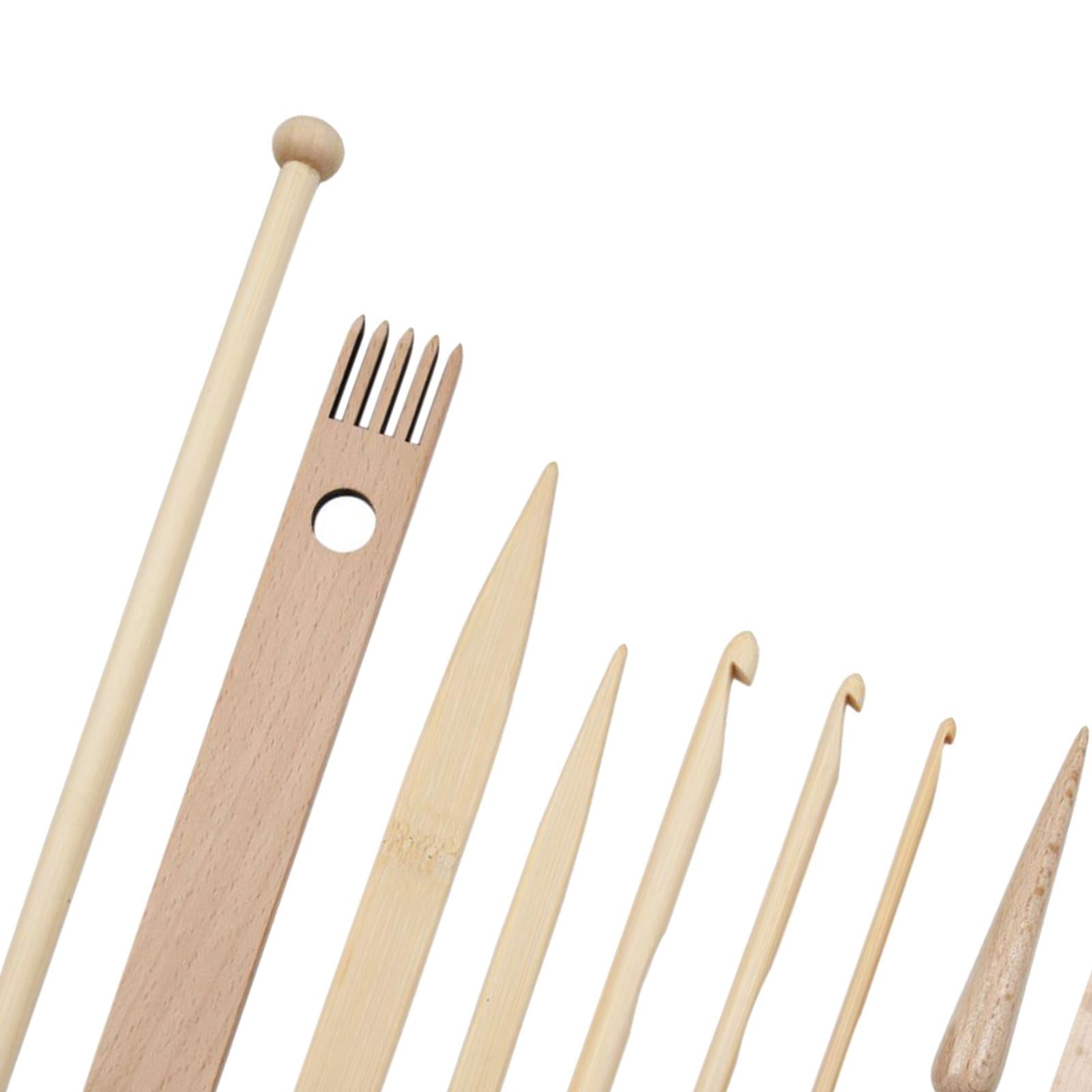 9PCS Weaving Loom Tools Set Knitted Crochet Needle Weaving DIY Rug Making