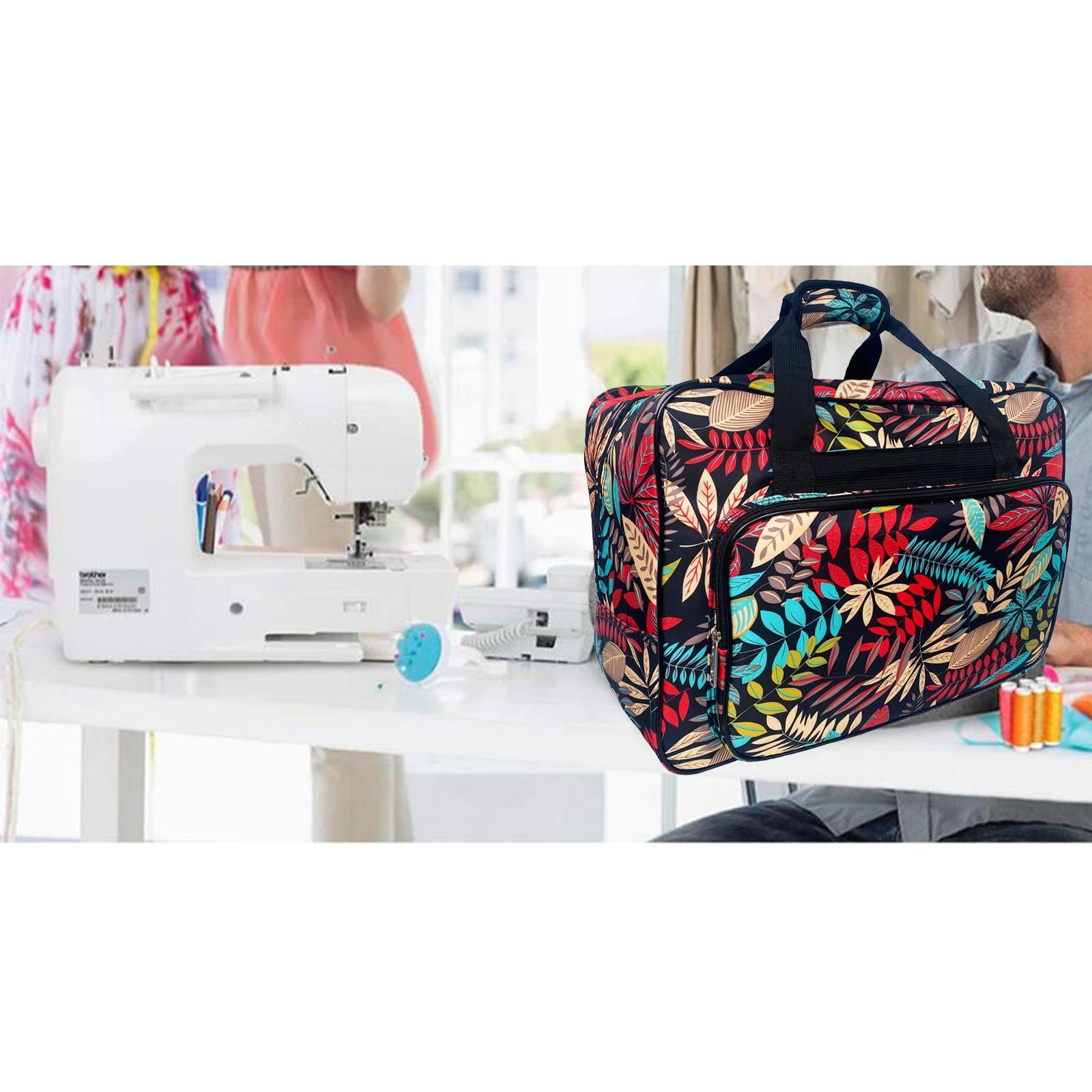 Sewing Machine Carry Bag Lightweight Travel Tote Universal Carrying Case