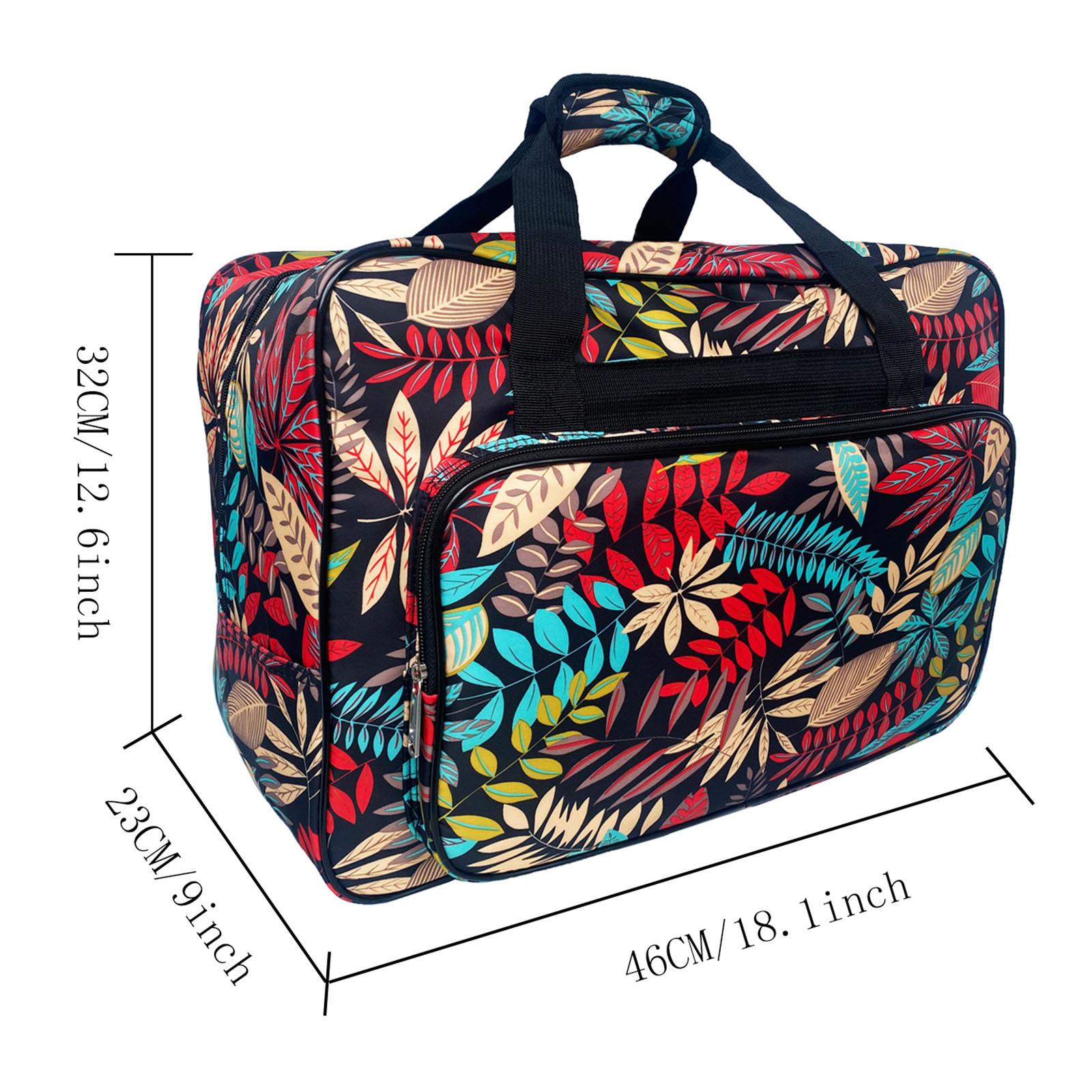 Sewing Machine Carry Bag Lightweight Travel Tote Universal Carrying Case