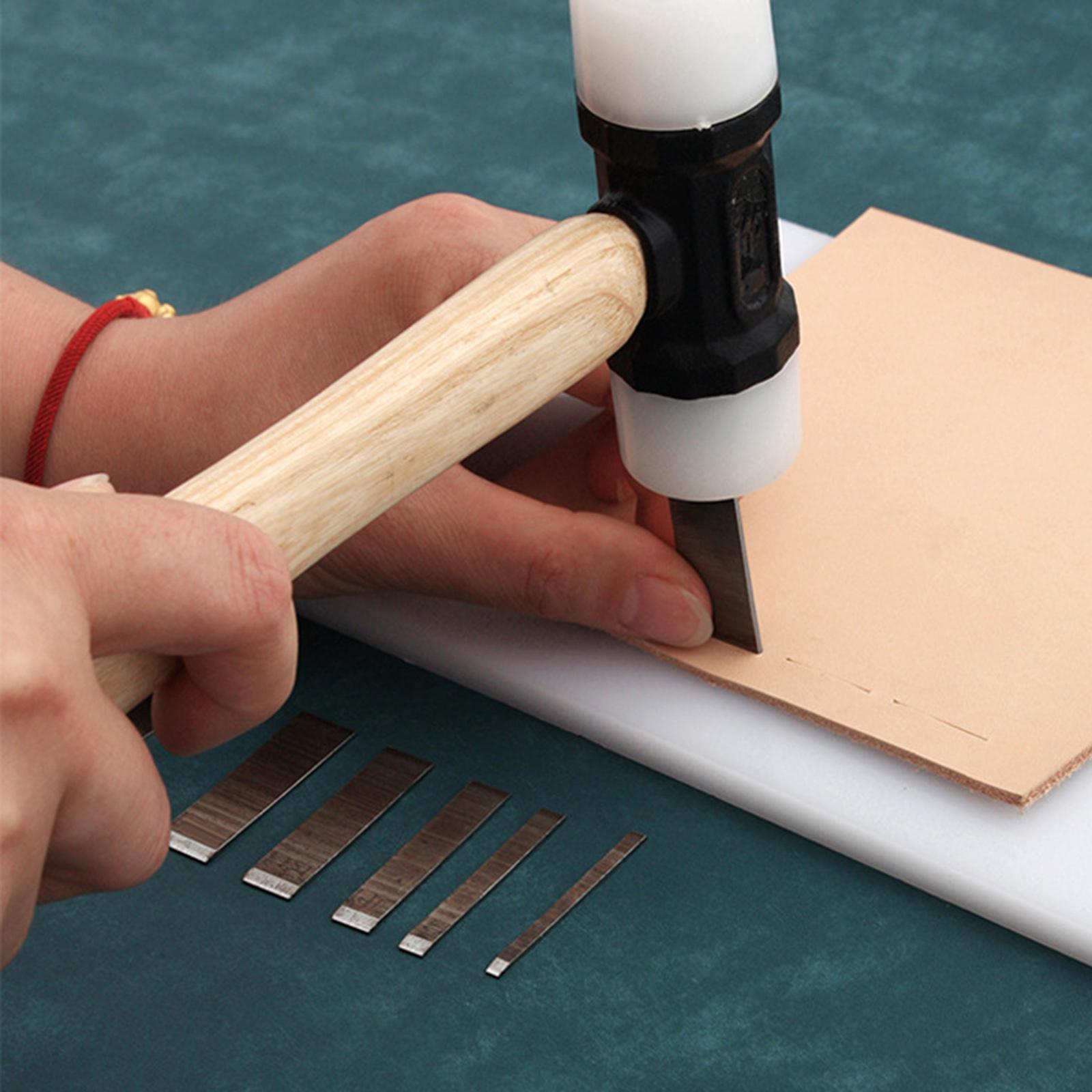 8x Leather Die Cutter Cutter Cutting Mold Knife Punching Leather Craft Tool