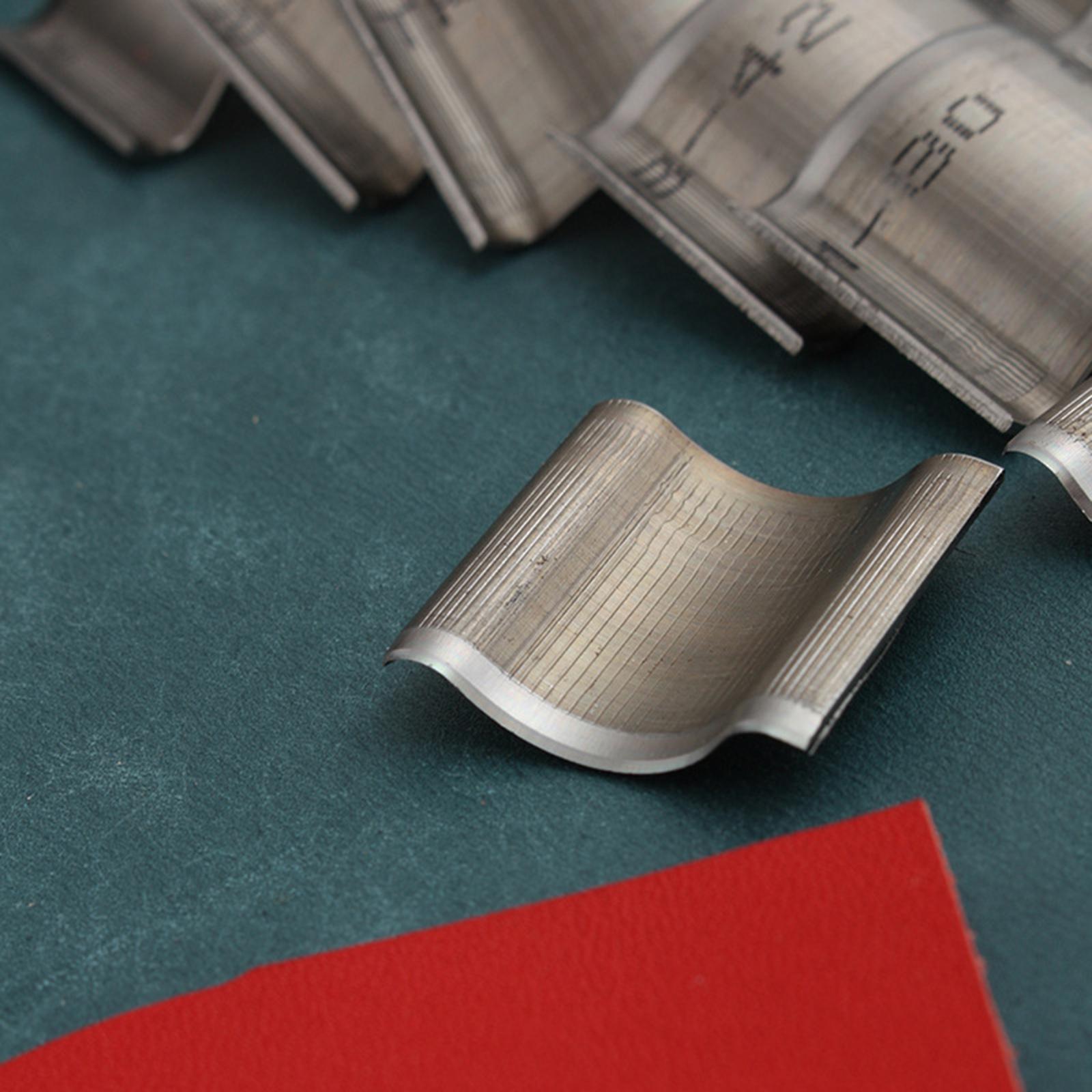 10 Pcs Wallet Bag DIY Corner Round Hand Punch Tools Leather Craft Hand Tool