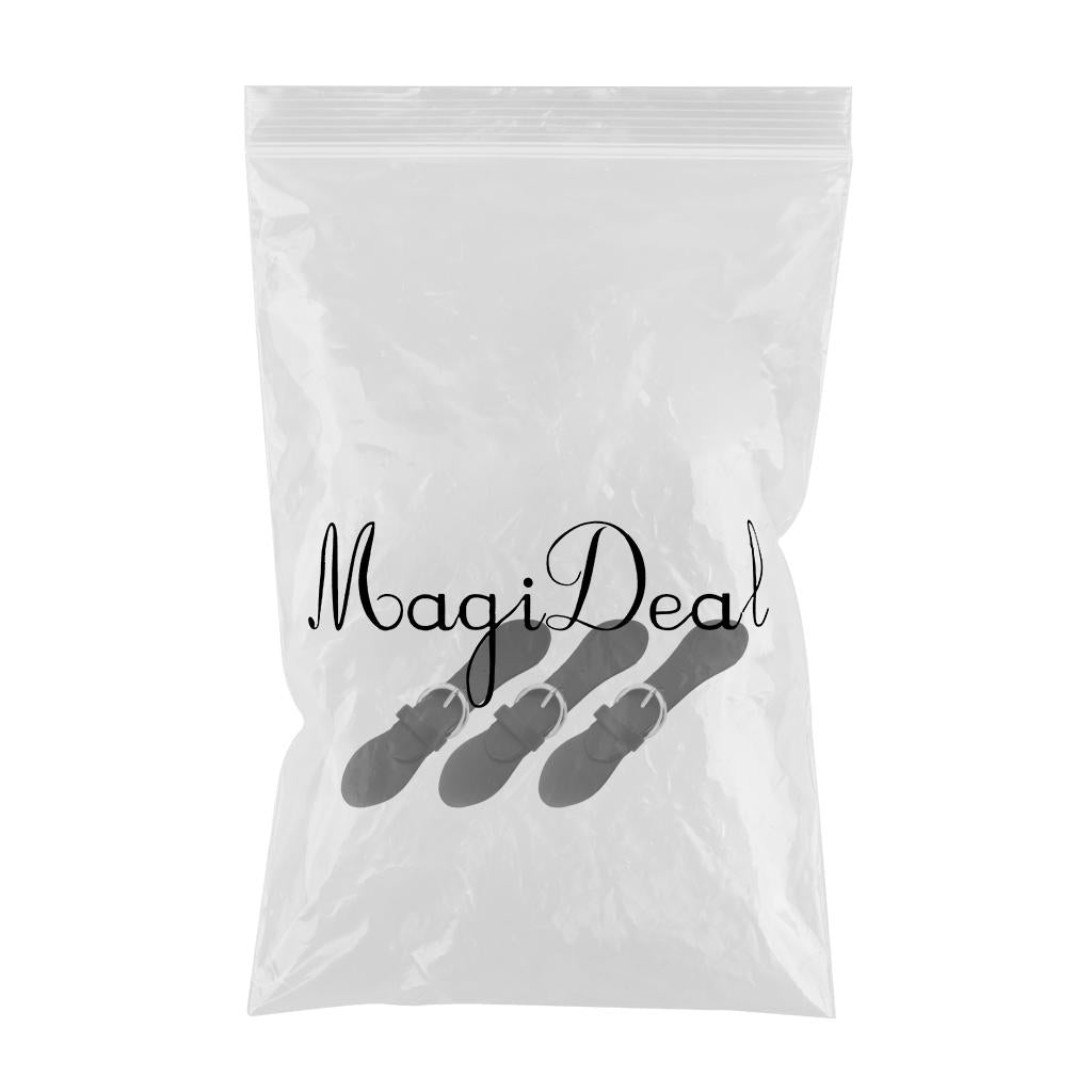 Snap Sew-on Toggles Closures PU Leather Craft Sewing Accessories Silver