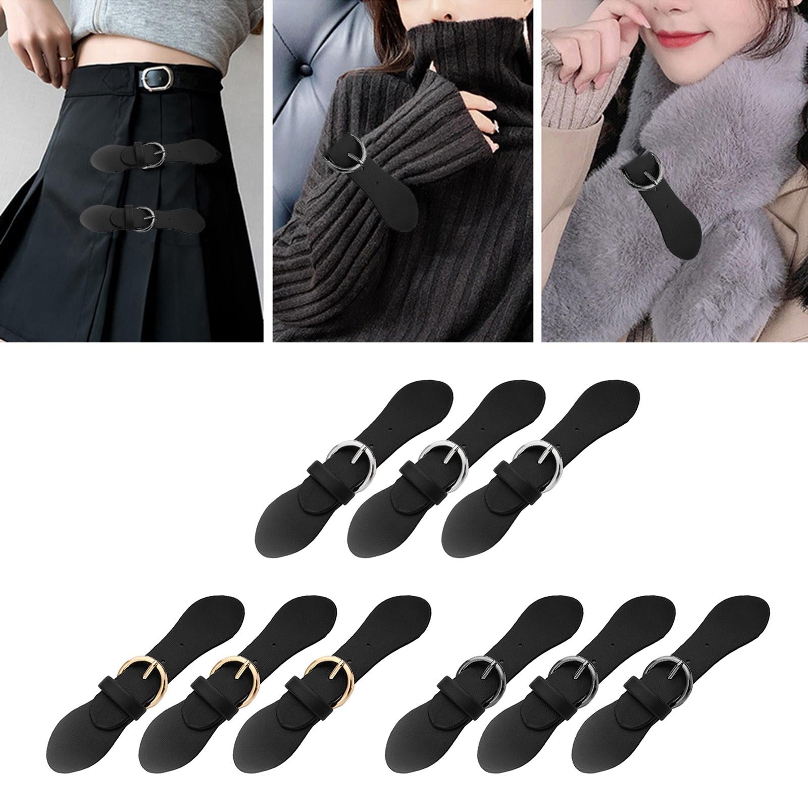 Snap Sew-on Toggles Closures PU Leather Craft Sewing Accessories Silver
