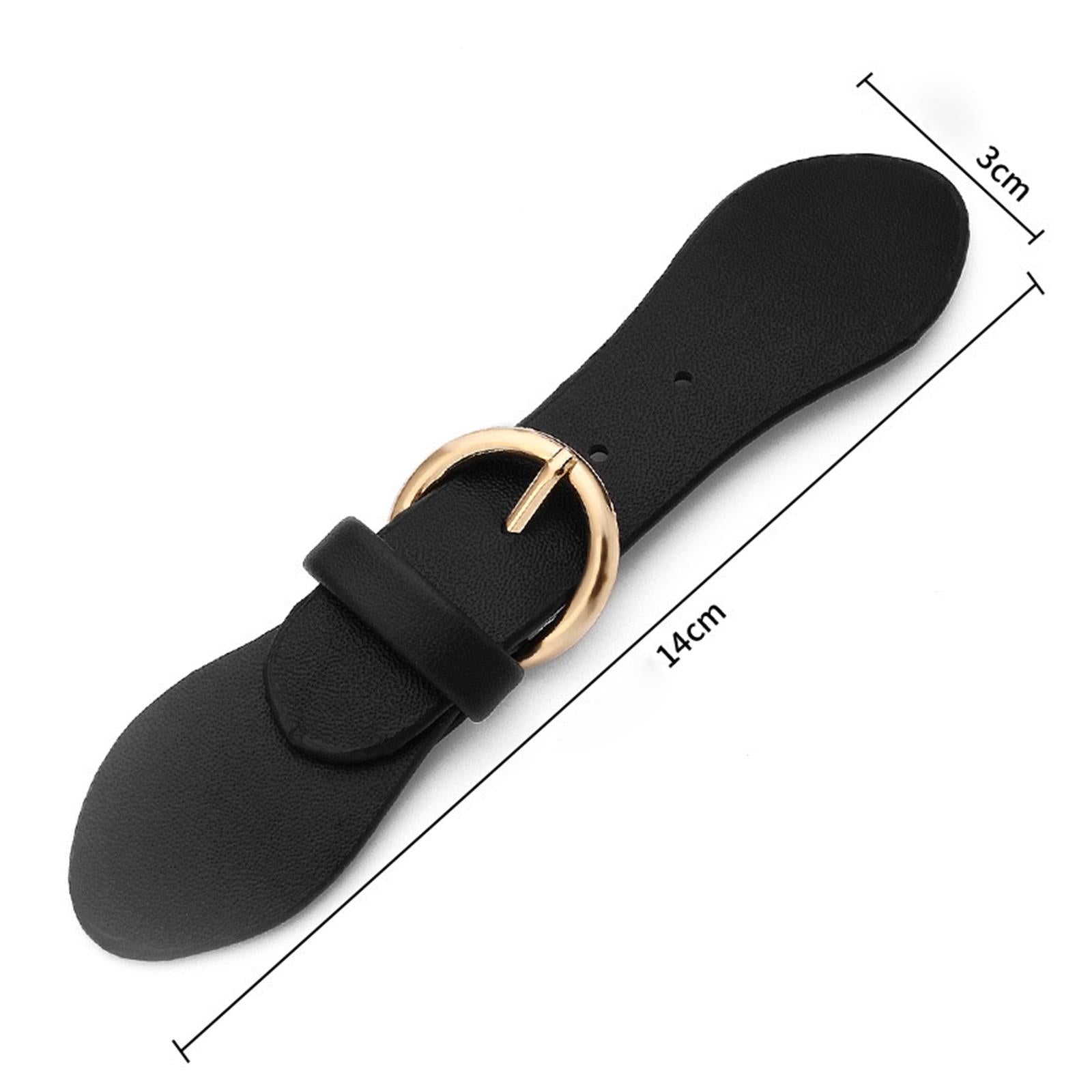 Snap Sew-on Toggles Closures PU Leather Craft Sewing Accessories Golden