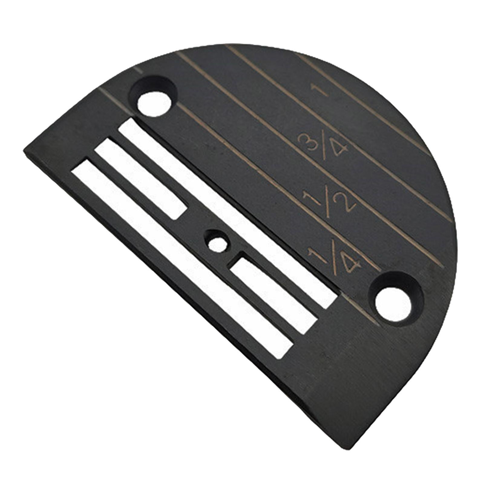 Sewing Machine Needle Plate Replacement Black Parts Attachment For Singer