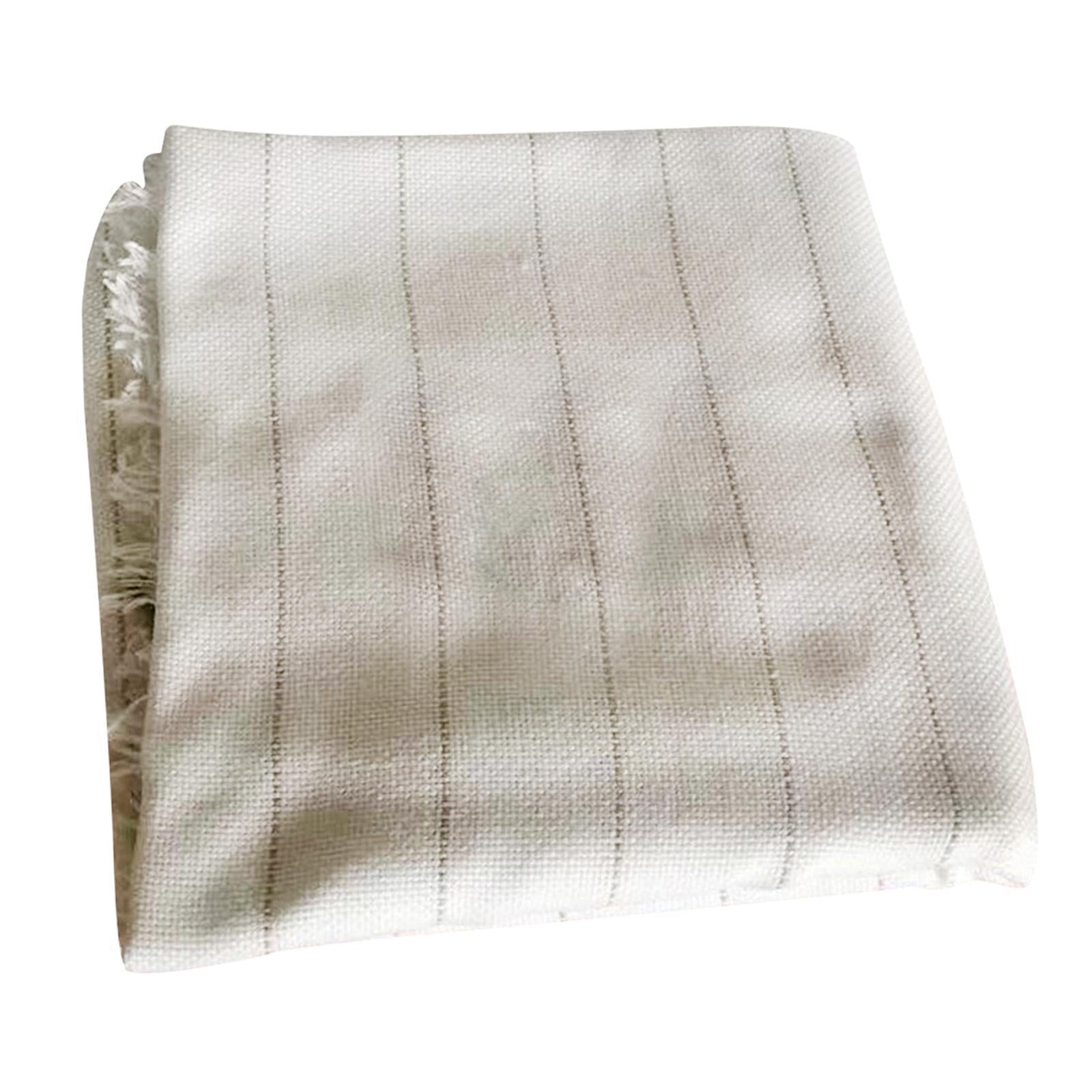 Monk Cloth Tufting Cloth Marked Lines Needlework Fabric 2.1x2meter