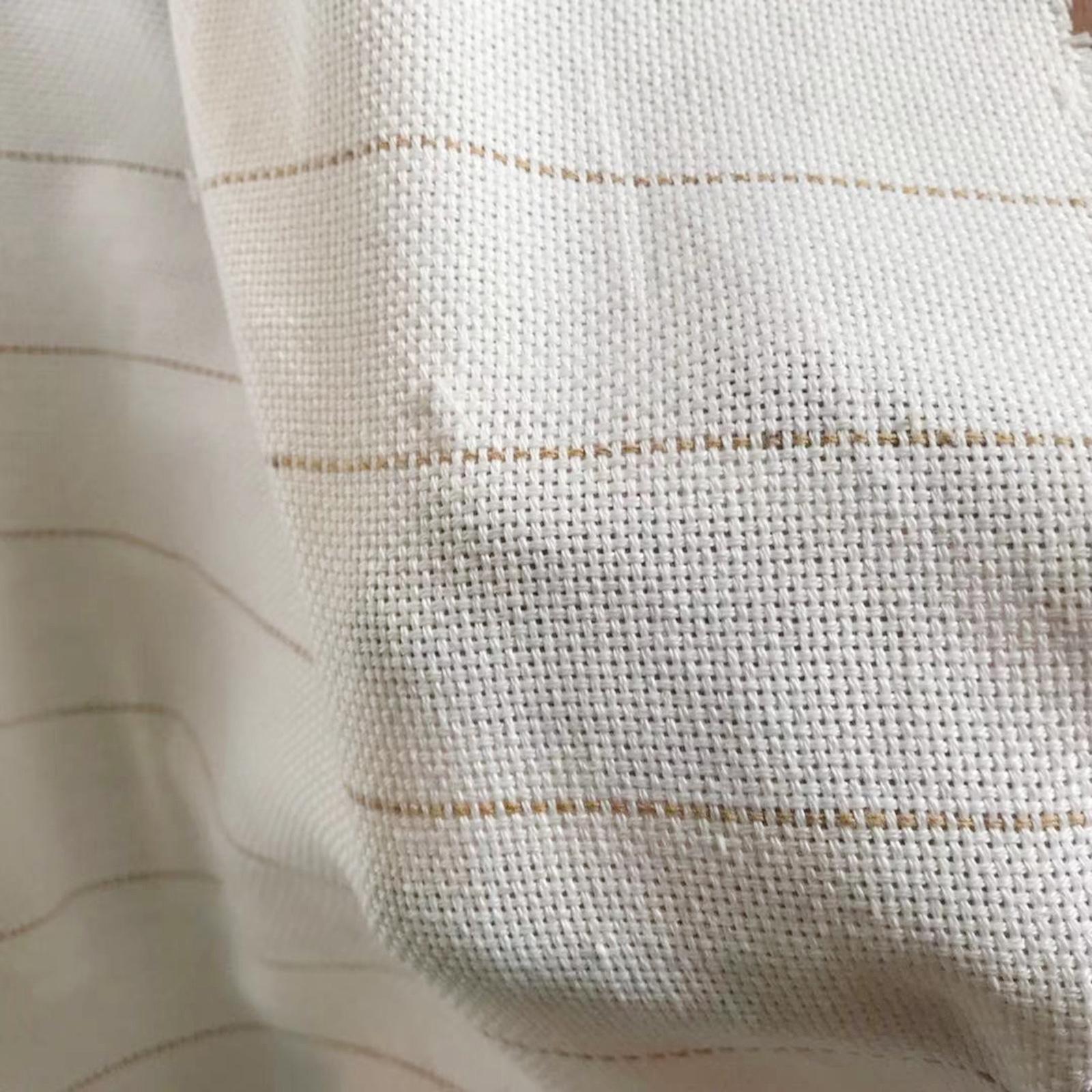 Monk Cloth Tufting Cloth Marked Lines Needlework Fabric 2.1x2meter