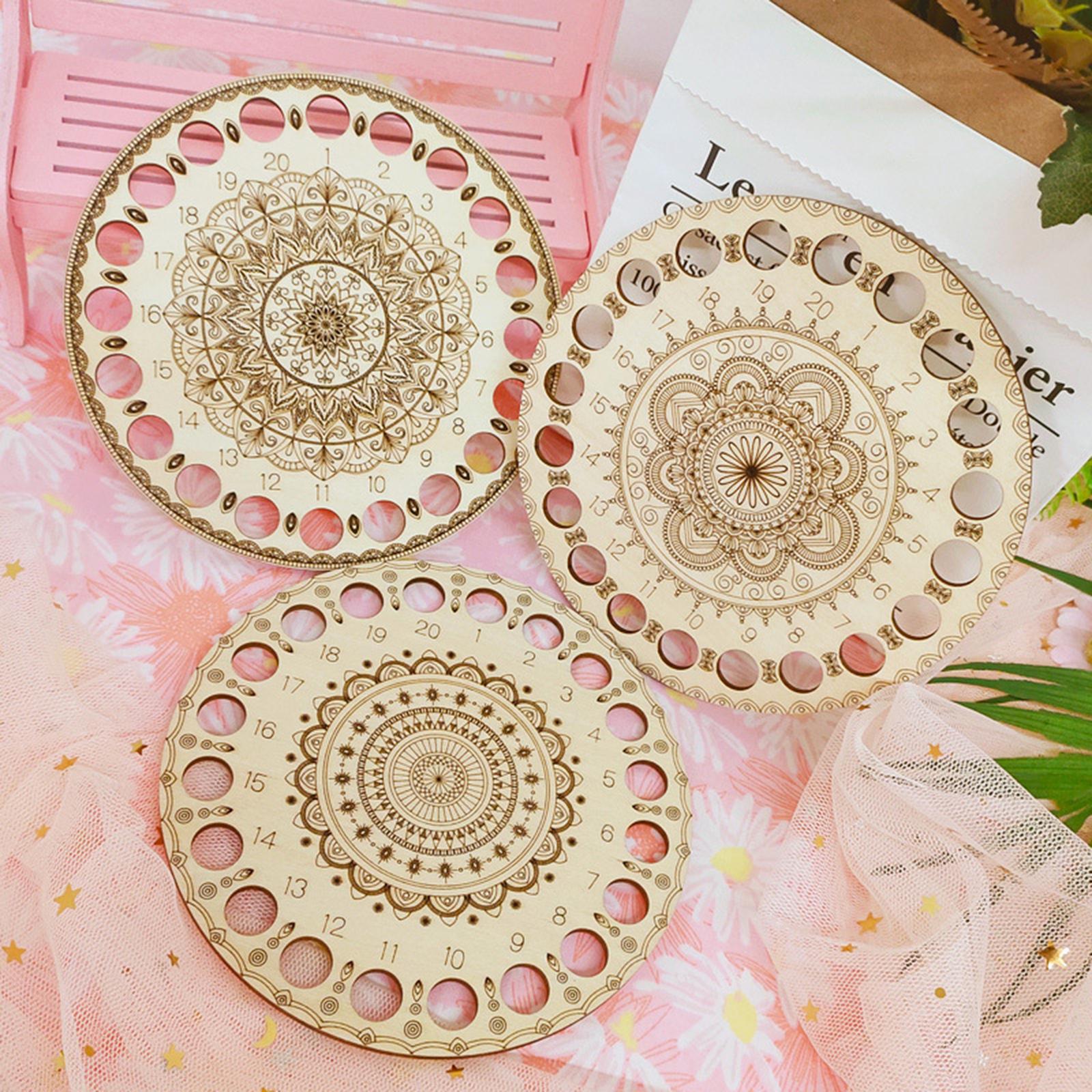 Embroidery Floss Organizer Cross Stitch Thread Winder Thread Winding Board A