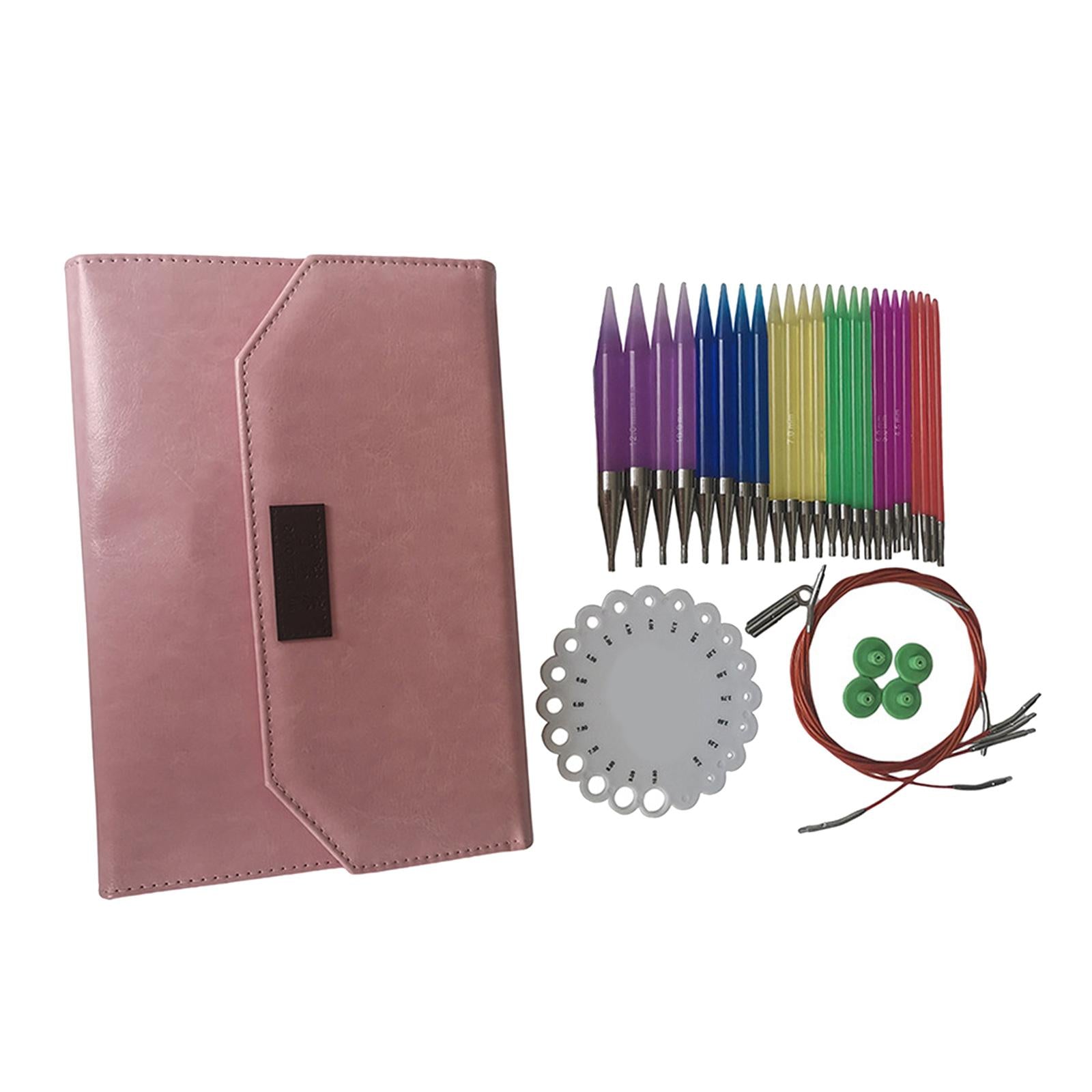 12 Sizes Circular Knitting Needle for DIY Craft Yarns Knitting Weaving Tools