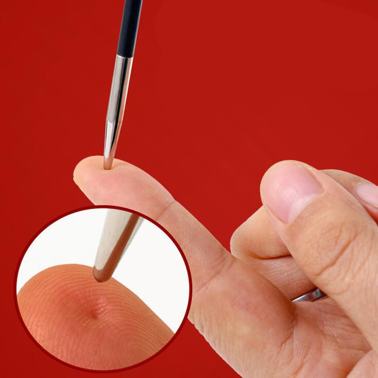 9 Sizes Double Point Straight Knitting Needles Sweater Weaving Needle 35cm