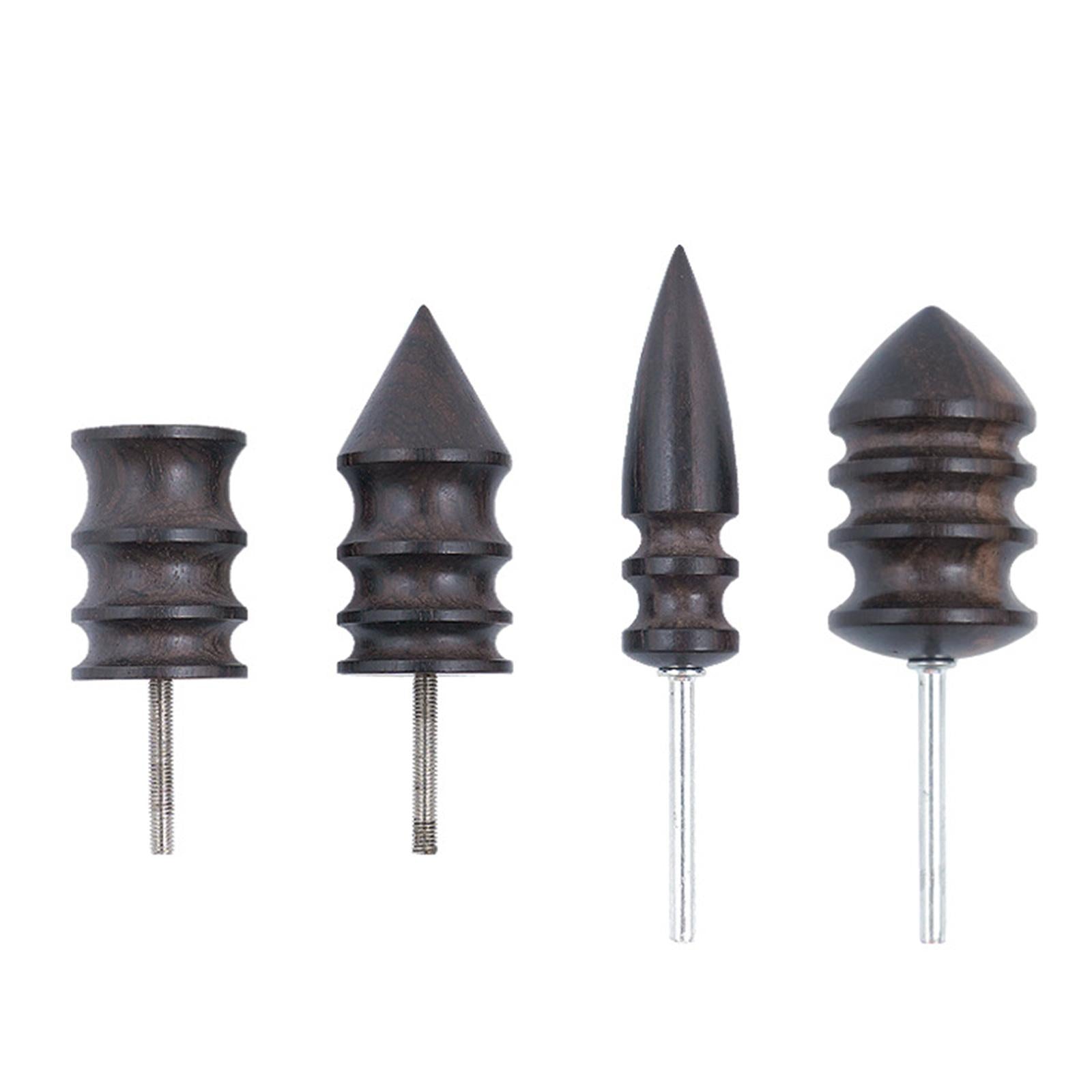 Leather Burnisher Slicker Wood Edge Leather Craft Tool Thick 71mm Fine 80mm