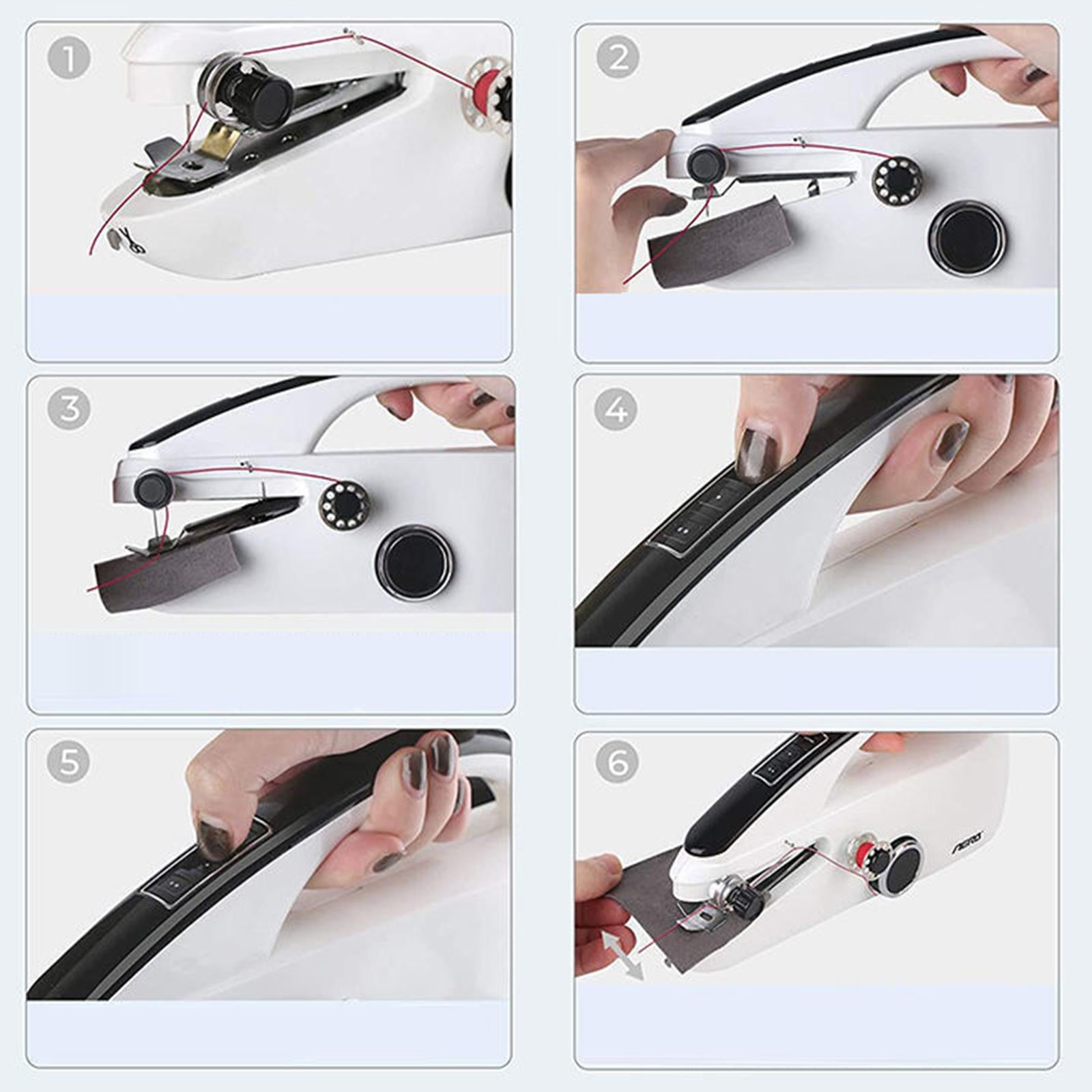 Handheld Sewing Machine 2 Speed Control Electric Crafting Mending