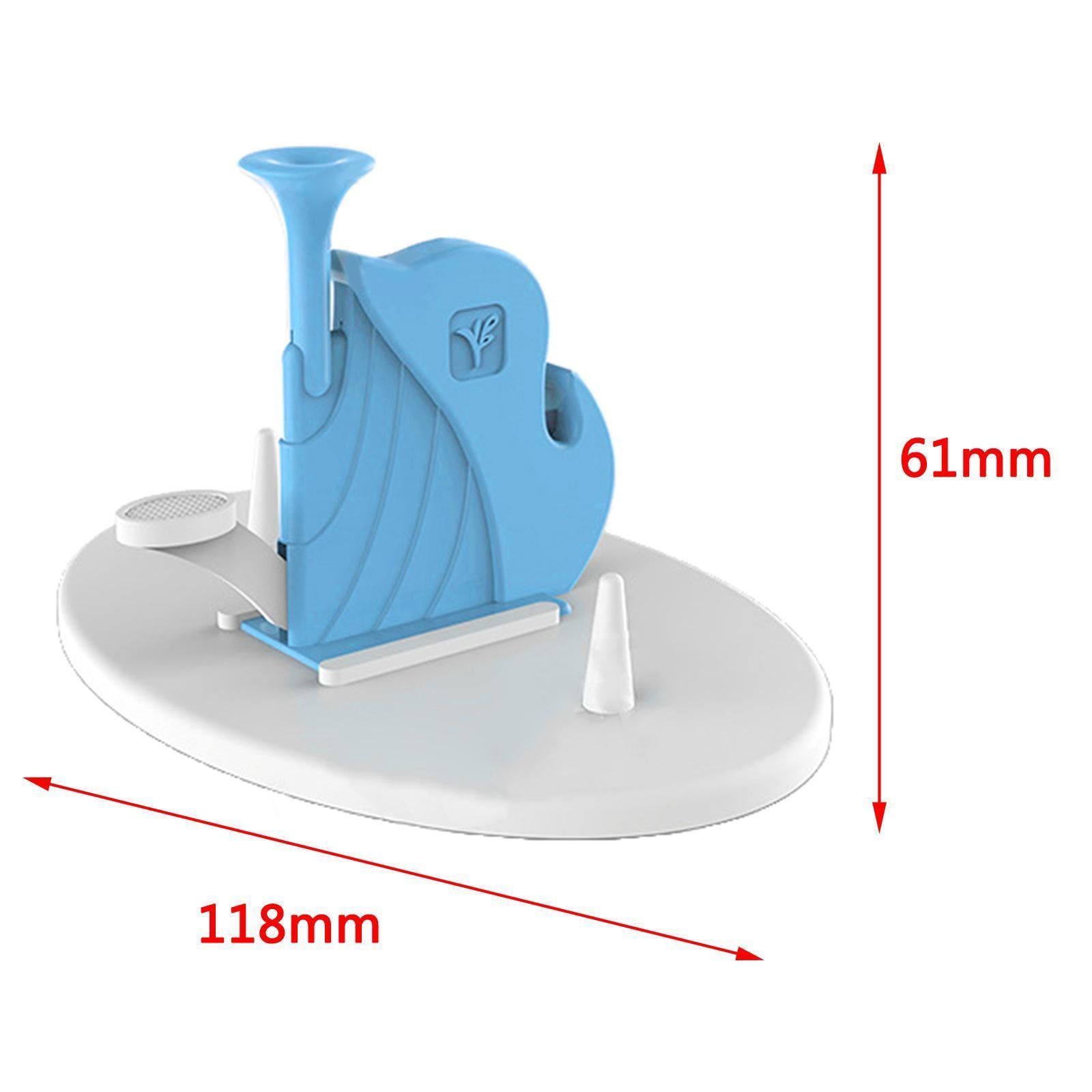 Elderly Use Automatic Sewing Needle Device Threader Thread Guide Tool Blue