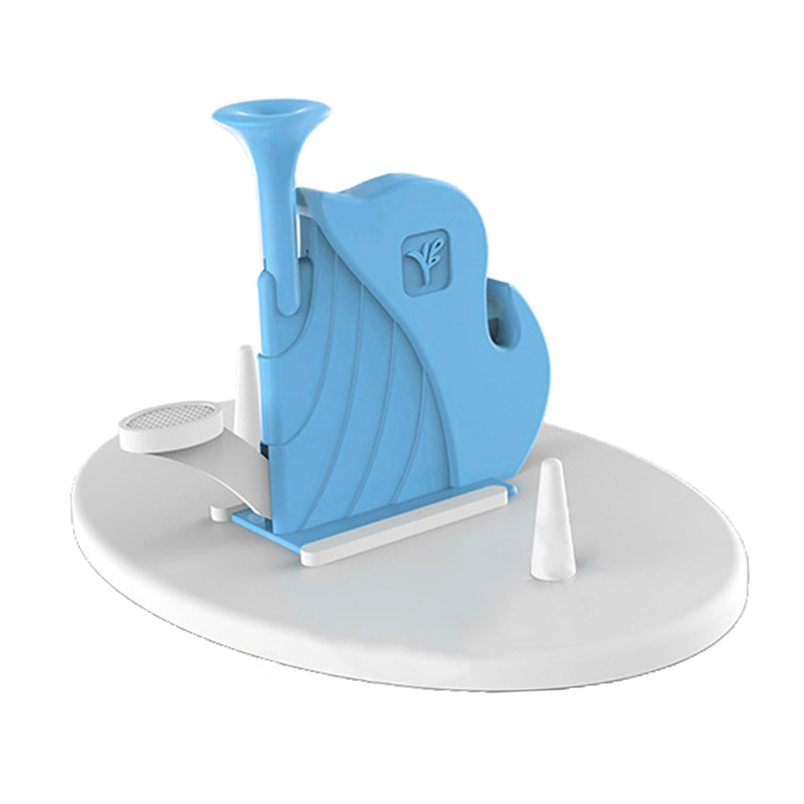 Elderly Use Automatic Sewing Needle Device Threader Thread Guide Tool Blue
