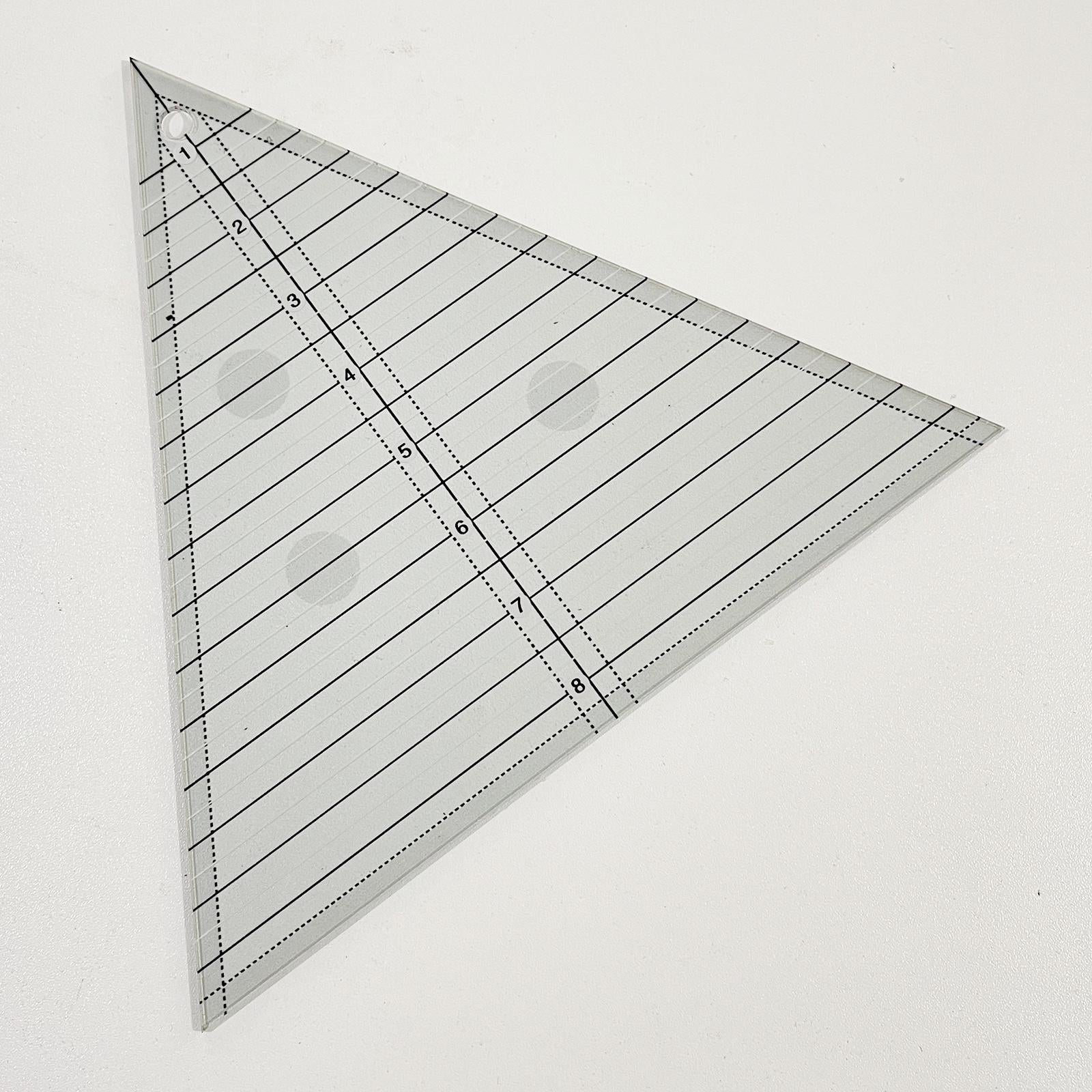 Trim Tool Quilting Ruler Template Creative Triangle Diy Quilting Sewing