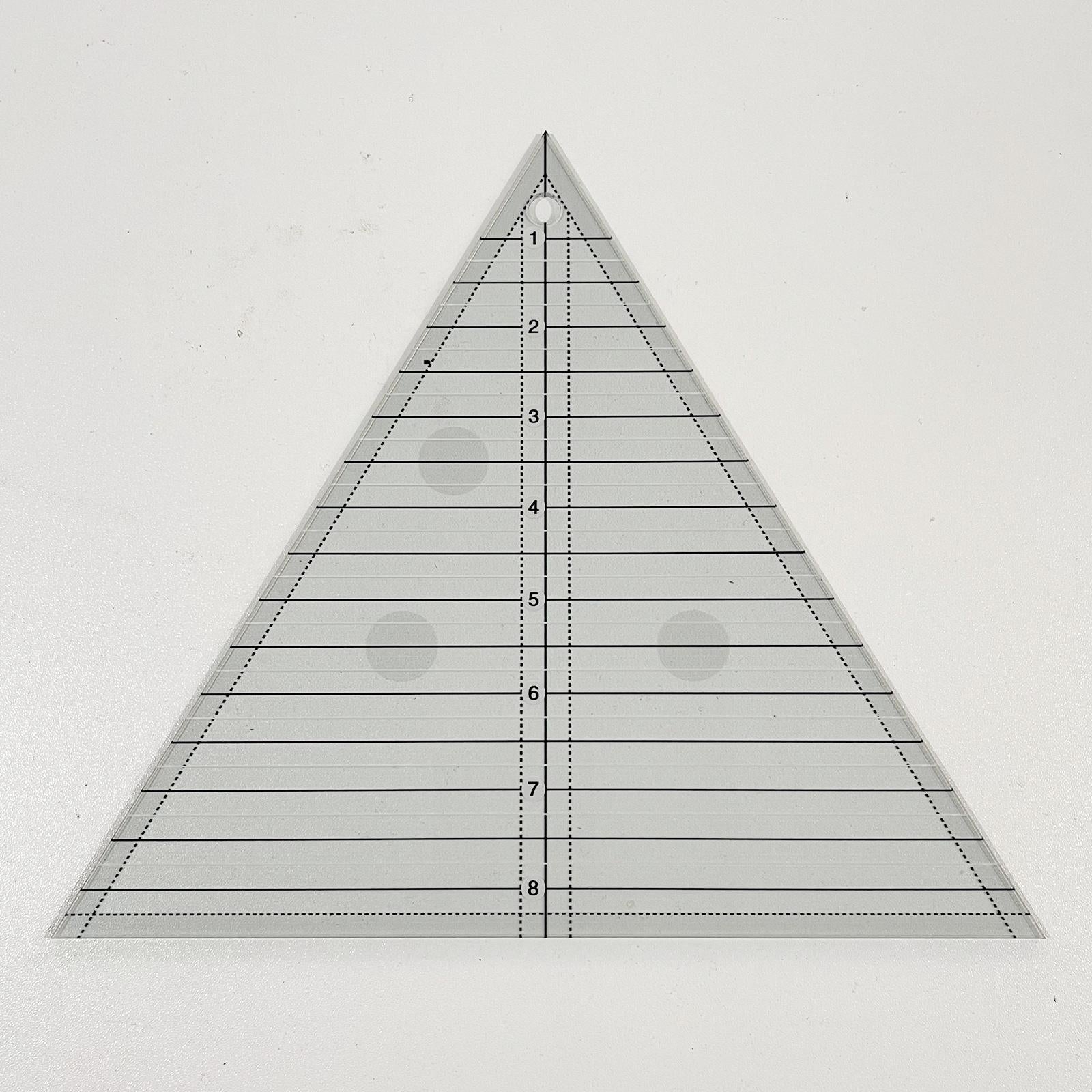 Trim Tool Quilting Ruler Template Creative Triangle Diy Quilting Sewing