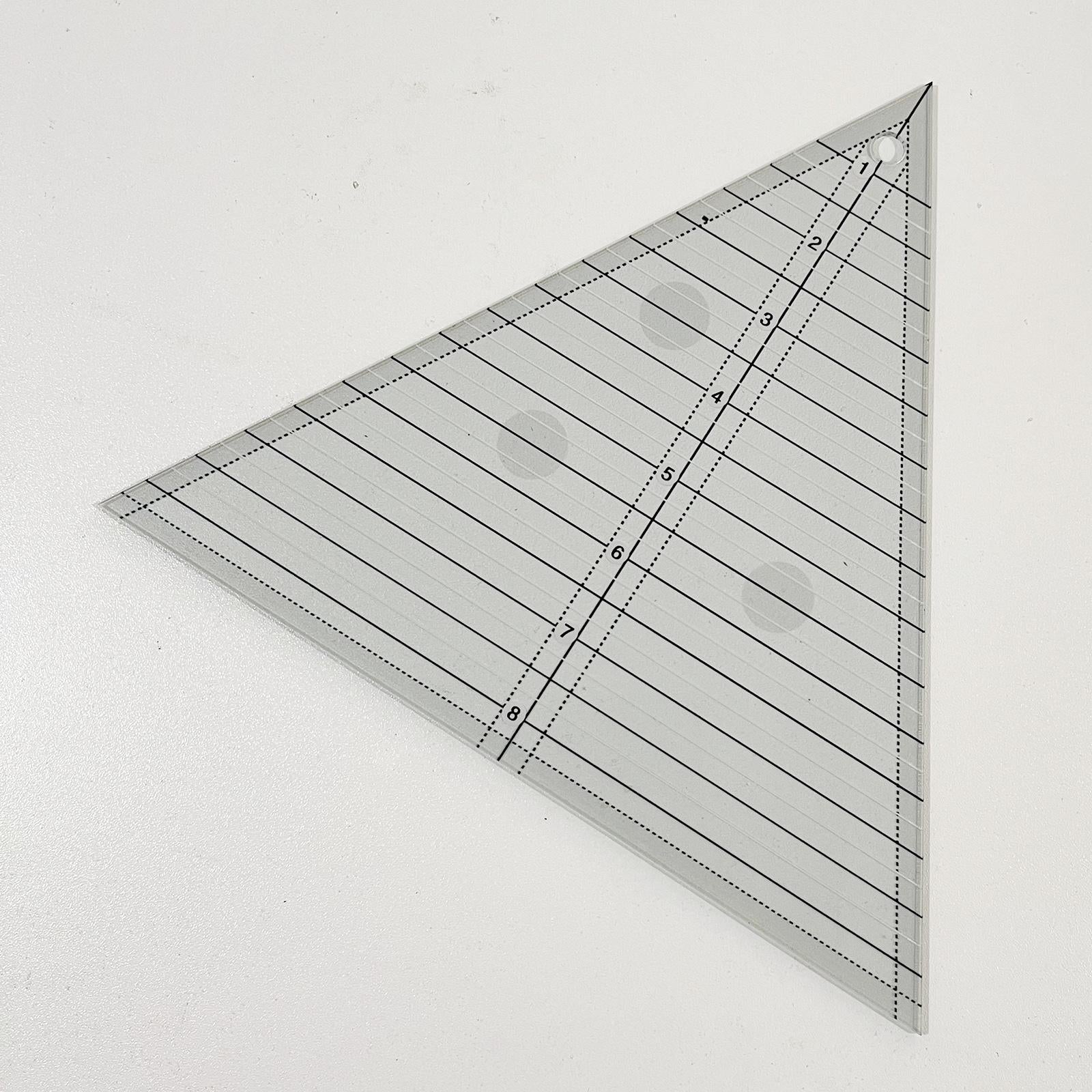 Trim Tool Quilting Ruler Template Creative Triangle Diy Quilting Sewing