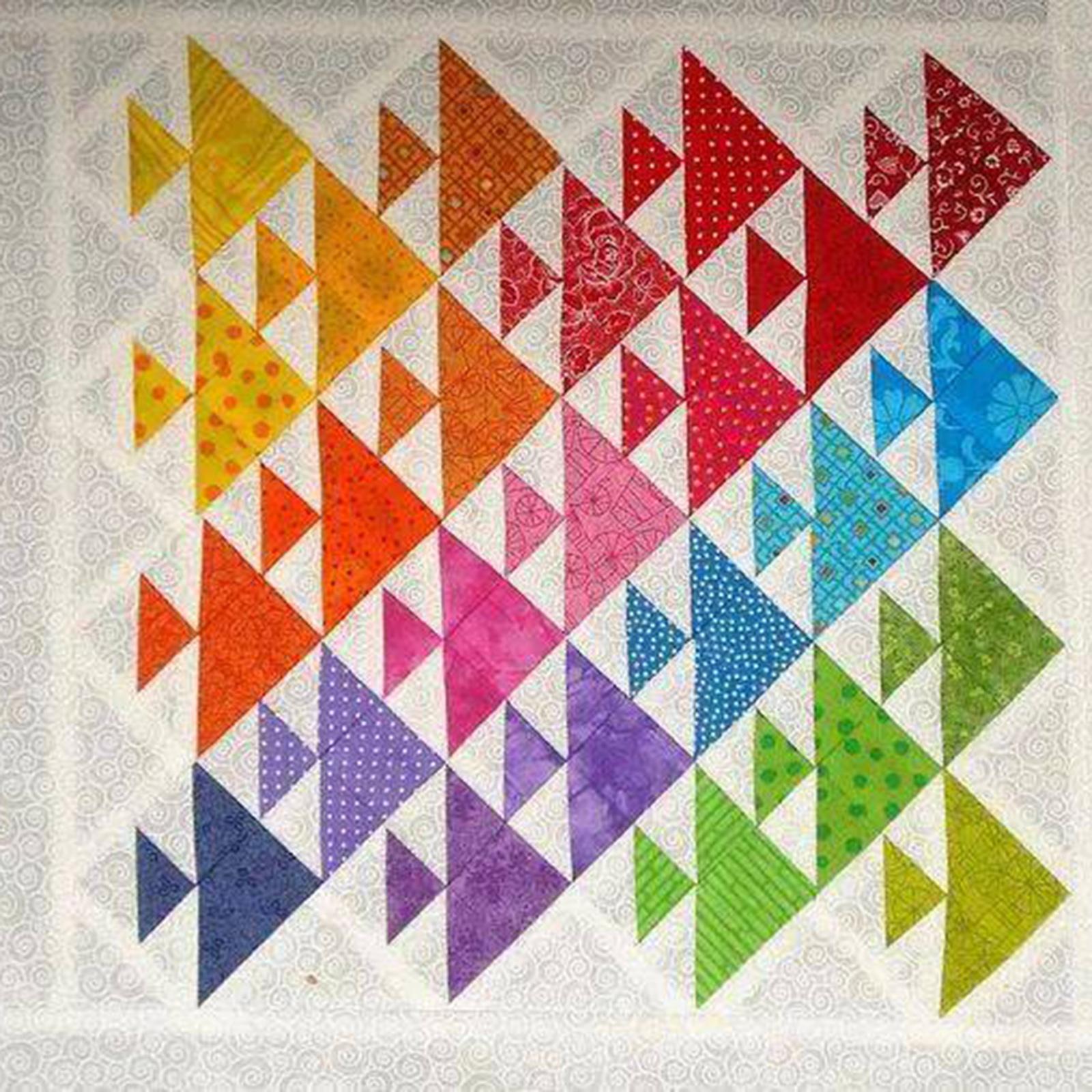 Trim Tool Quilting Ruler Template Creative Triangle Diy Quilting Sewing