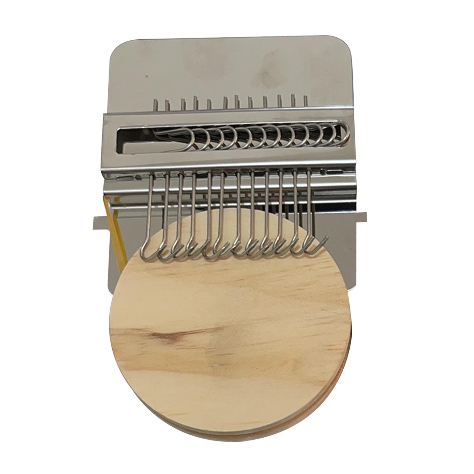 12 Pin Speedweve Type Loom DIY Tool with Wood Disc Darning DIY Crafts Making