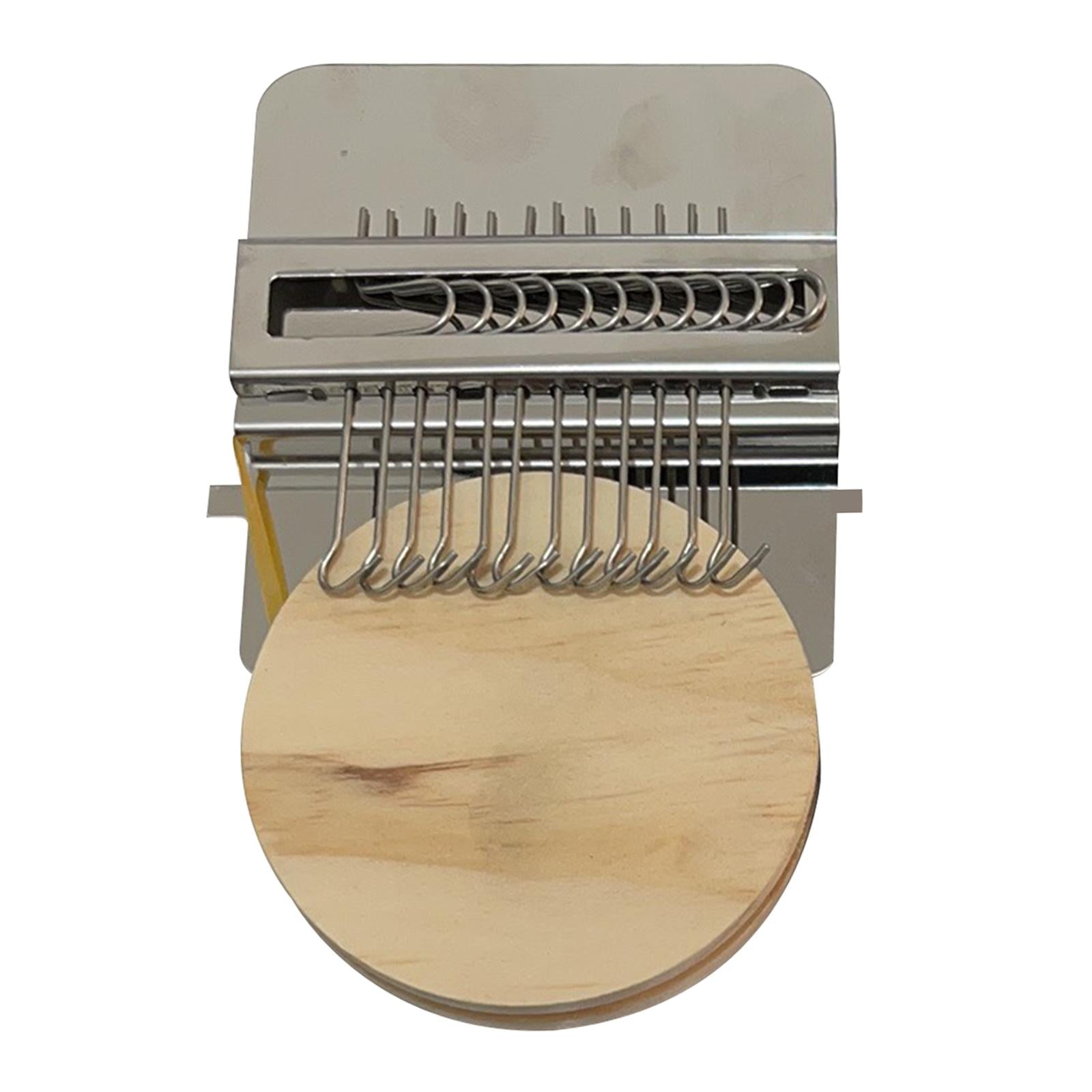 12 Pin Speedweve Type Loom DIY Tool with Wood Disc Darning DIY Crafts Making