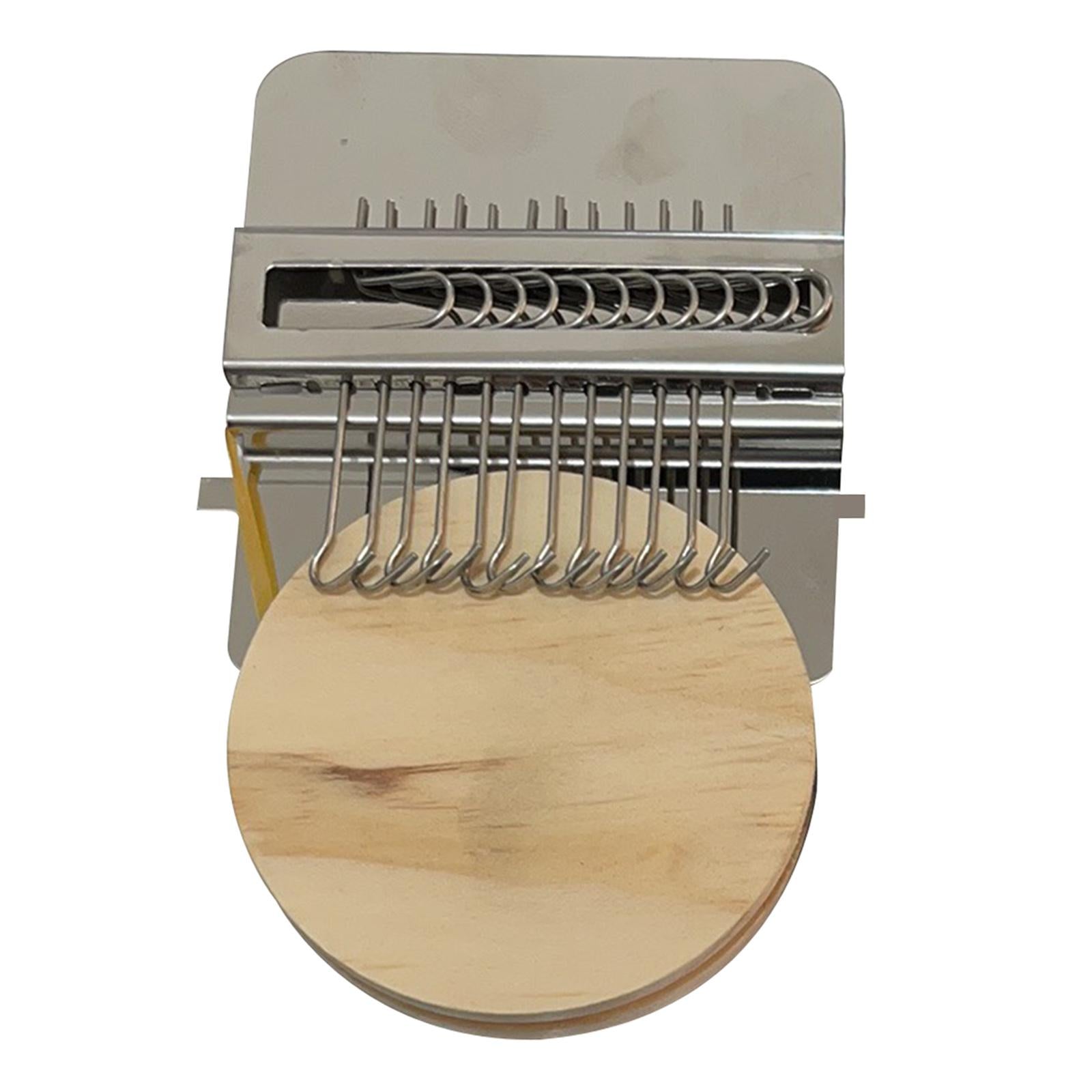 12 Pin Speedweve Type Loom DIY Tool with Wood Disc Darning DIY Crafts Making
