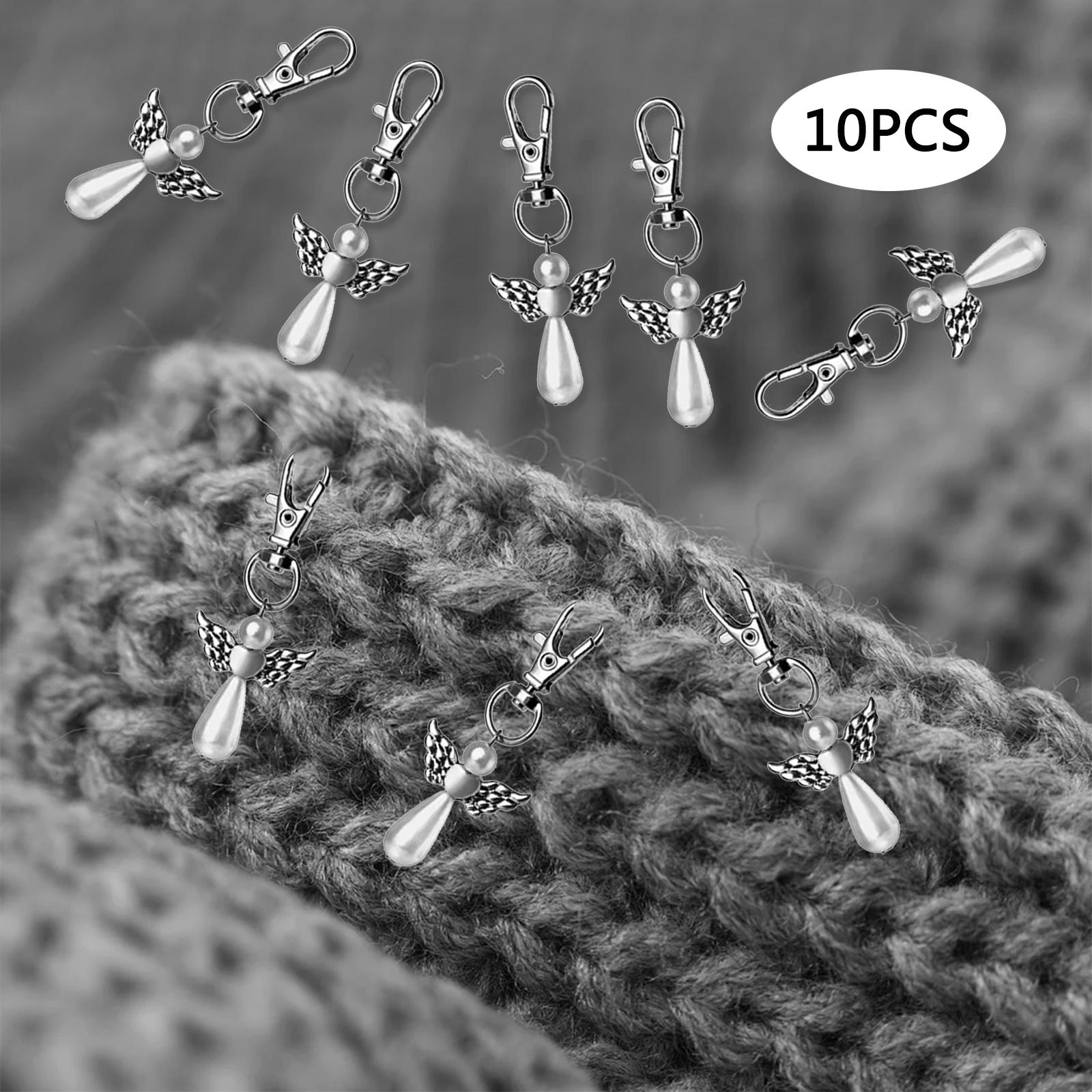10x Angel Keychain Cherub Key Chains Baby Shower Cards Keyring Jewelry White