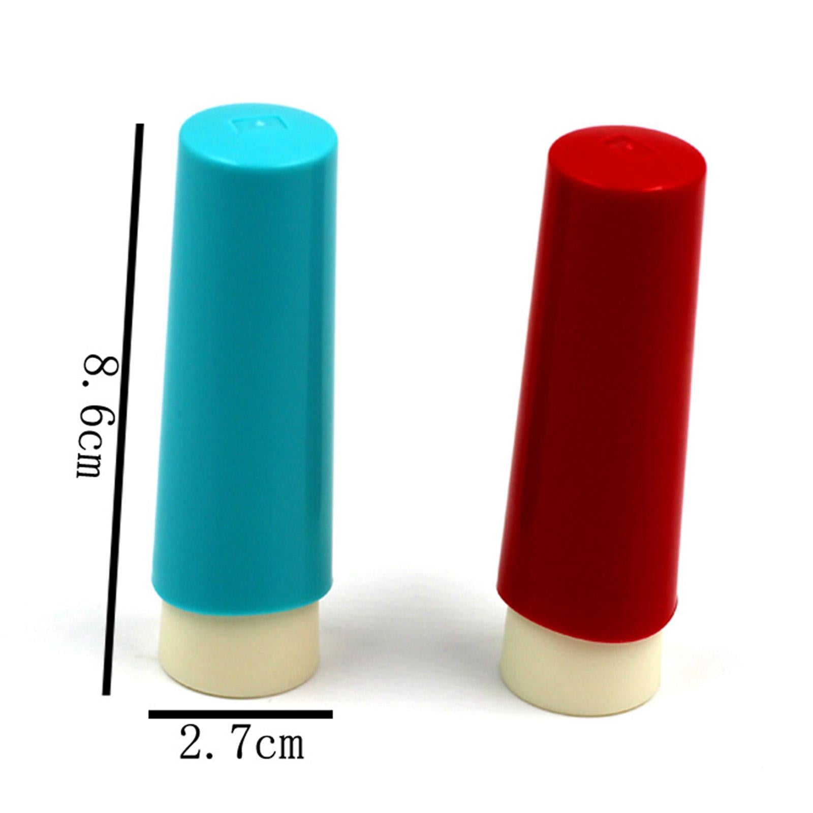 Sewing Lipstick Needles Storage Case Plastic Sewing Tools Needle Organiser Blue