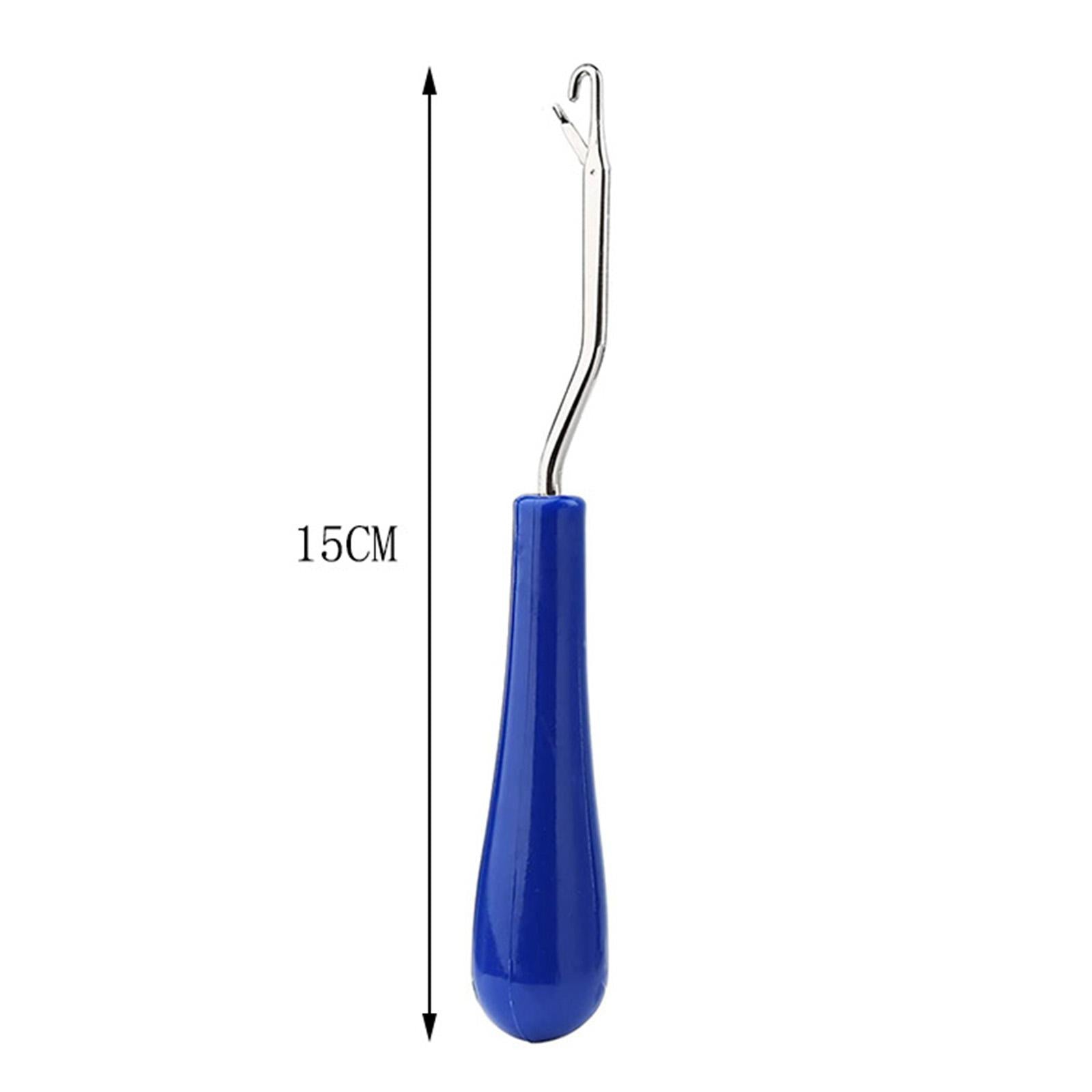 3Pcs Crochet Hook Plastic Handles Knitting Needles Yarn Sewing Needlecraft