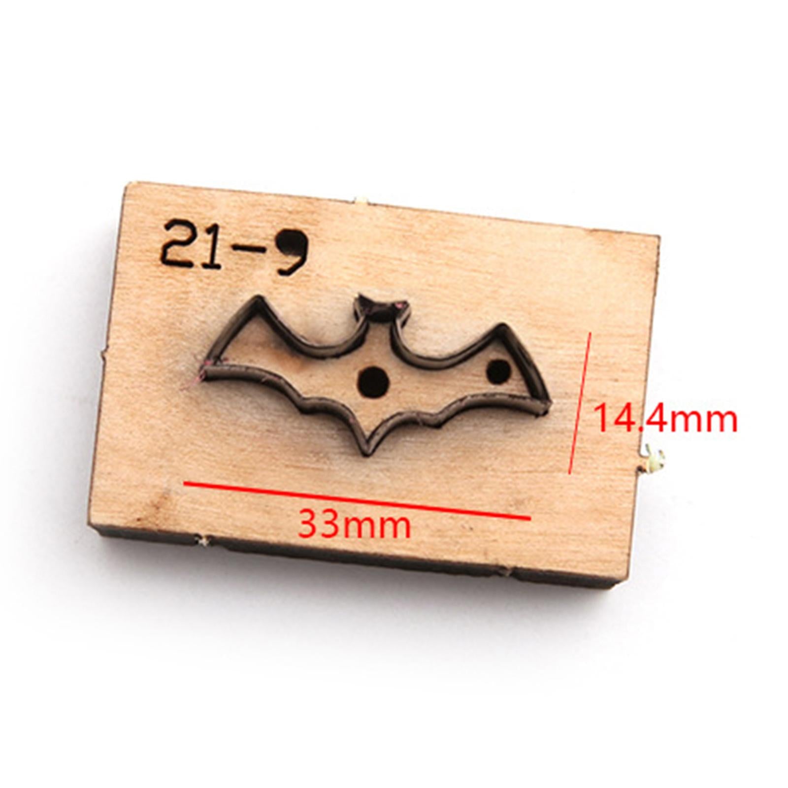 Embossing Leather Cutting Dies Mold Leather Craft Jewelry Bracelets Supplies bat