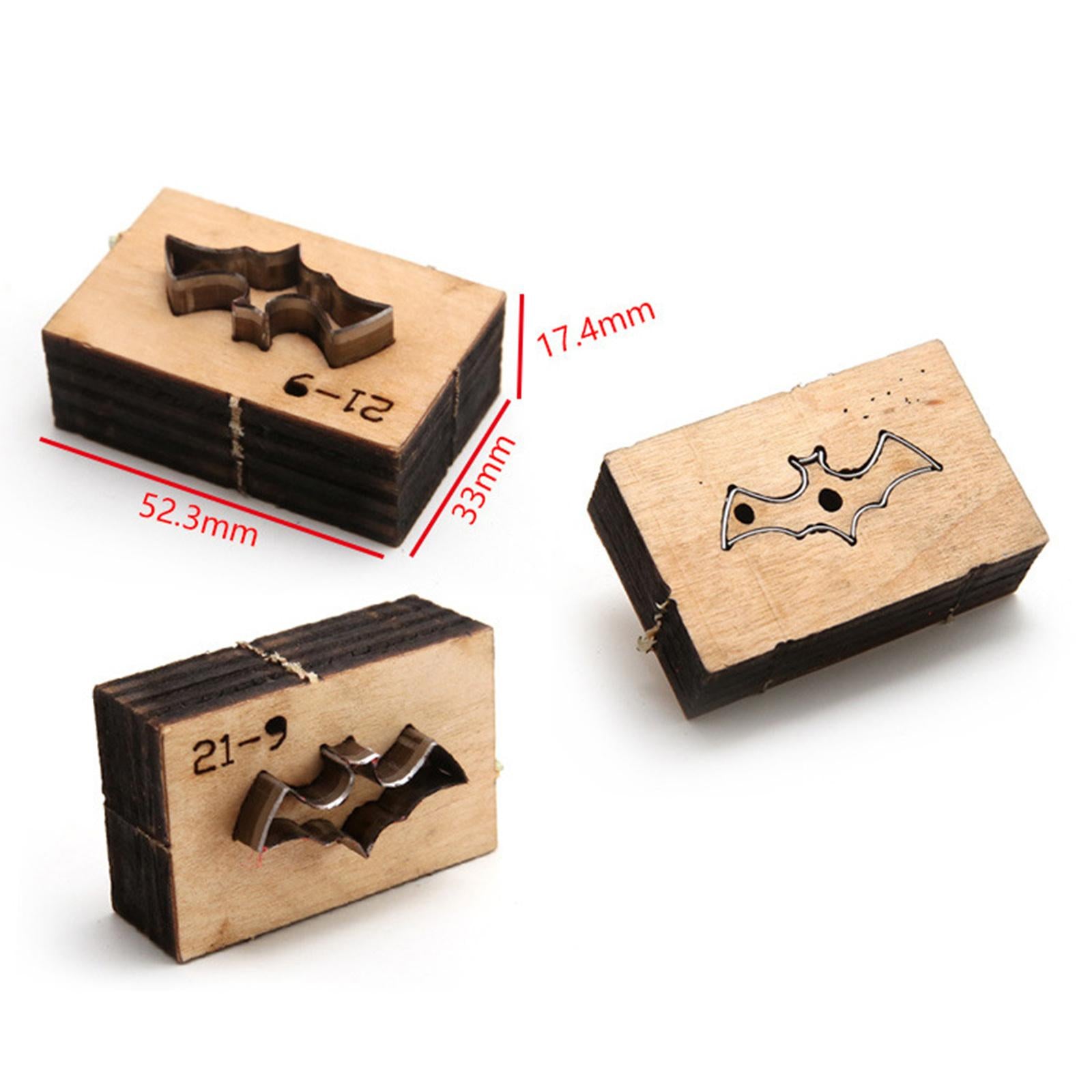 Embossing Leather Cutting Dies Mold Leather Craft Jewelry Bracelets Supplies bat