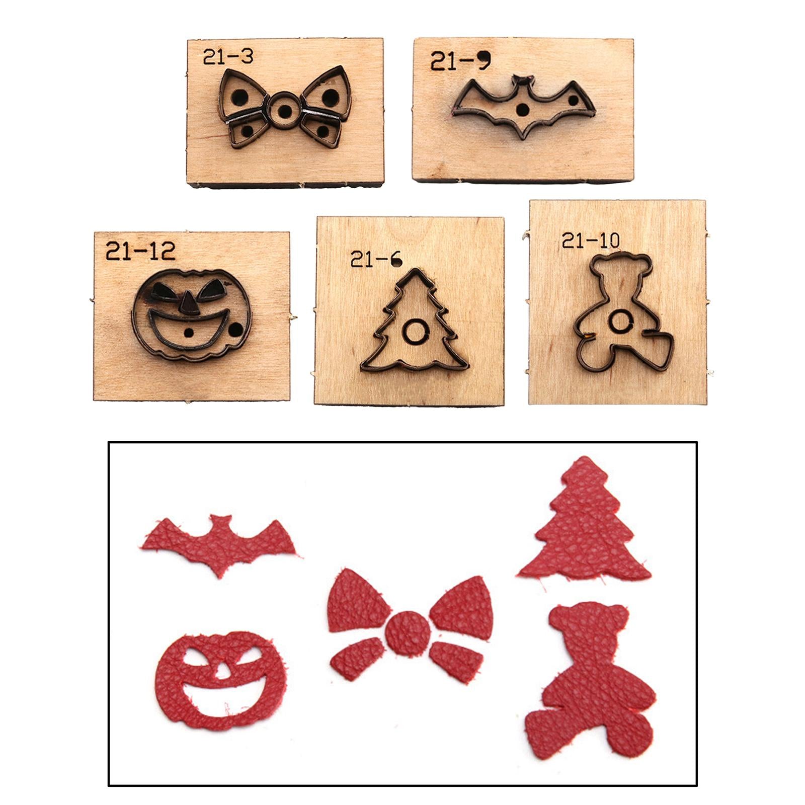 Embossing Leather Cutting Dies Mold Leather Craft Jewelry Bracelets Supplies bat