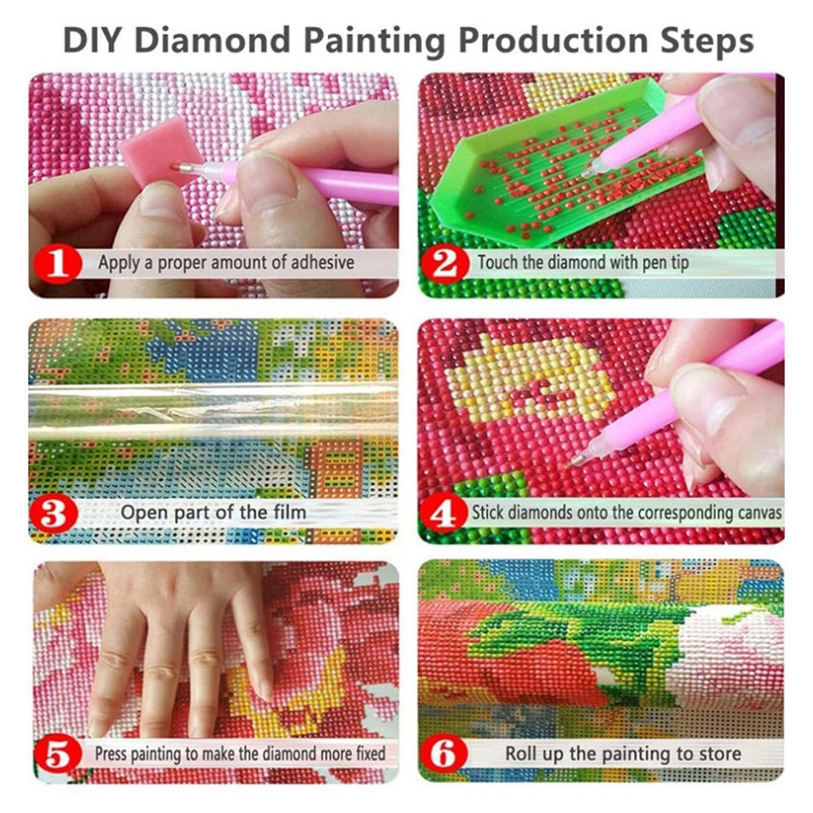 Diamond Painting Point Drill Pen Tips Replacement Crafts Accessories Black