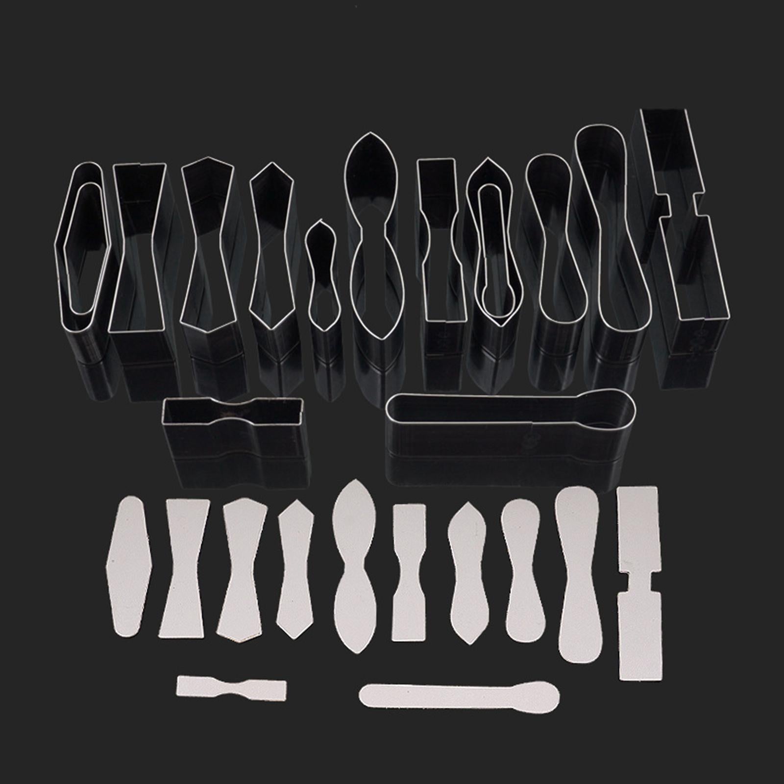 15x Shape Style Hole Hollow Cutter Punch Set for Handmade Leather Craft Tool