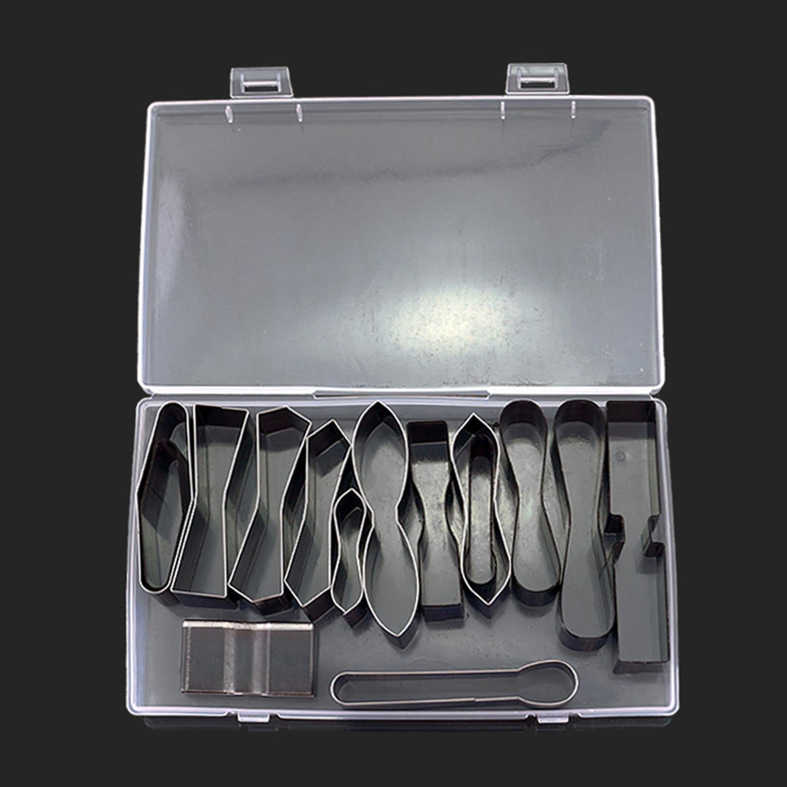 15x Shape Style Hole Hollow Cutter Punch Set for Handmade Leather Craft Tool