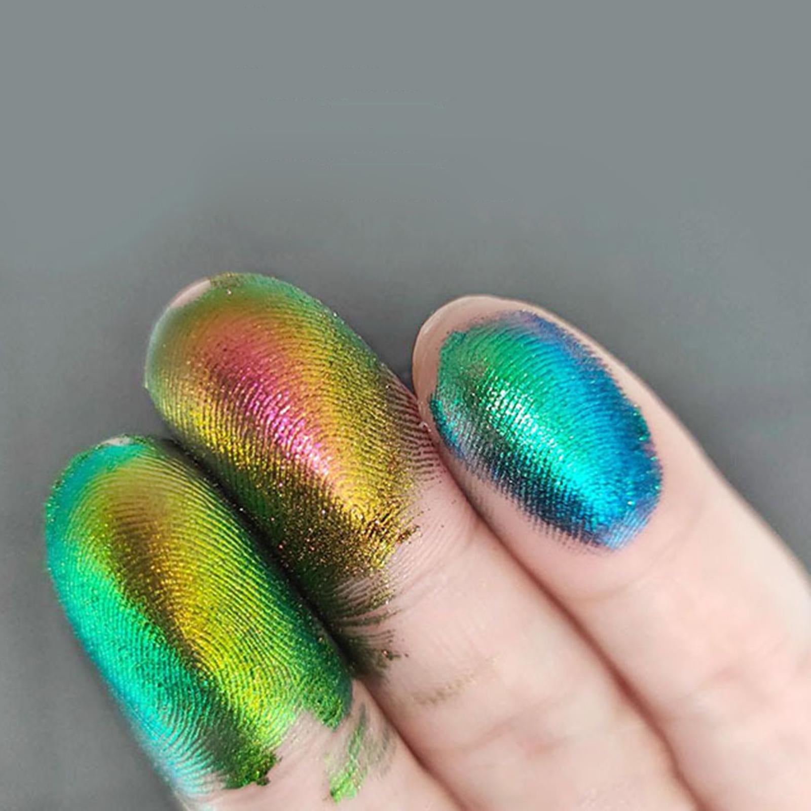 Chameleon Color Changing Pearl Powder For Resin Pigment Purple red green