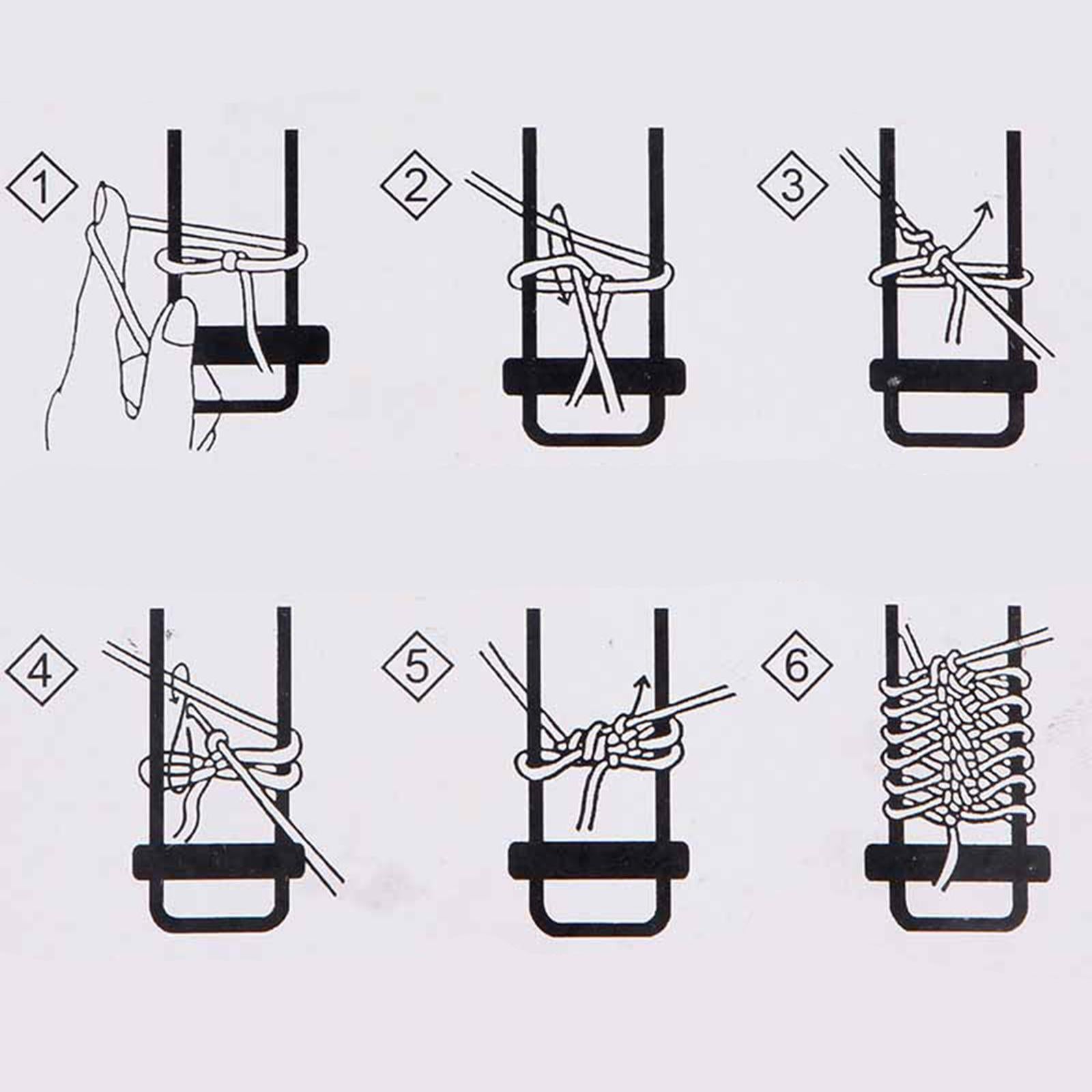 5 x Traditional Knitting Loom Home Weaving Tool for Hand Craft Products