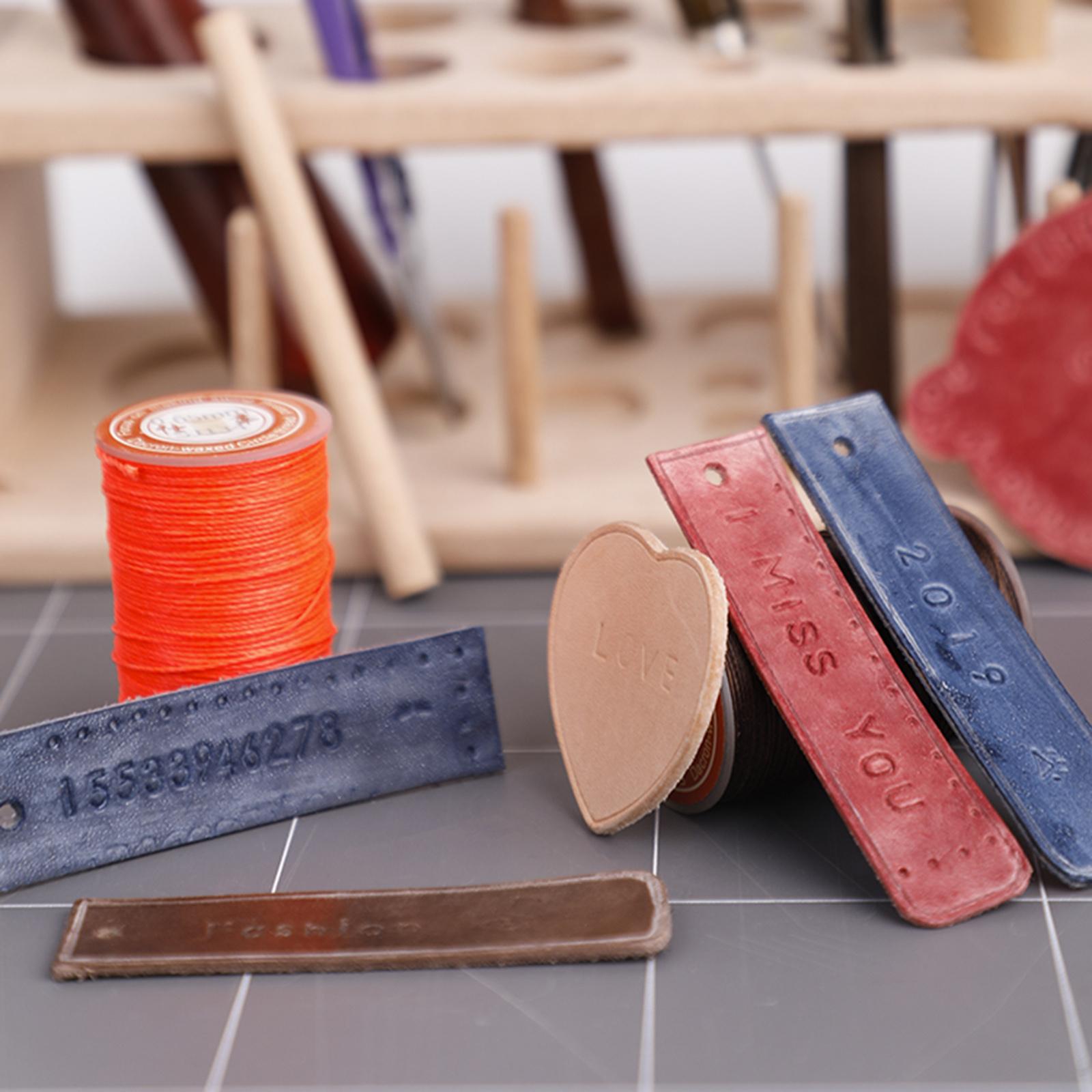 Stamps Alphabet & Numbers Hand Punches Leather Craft Stamping Tools Font 3