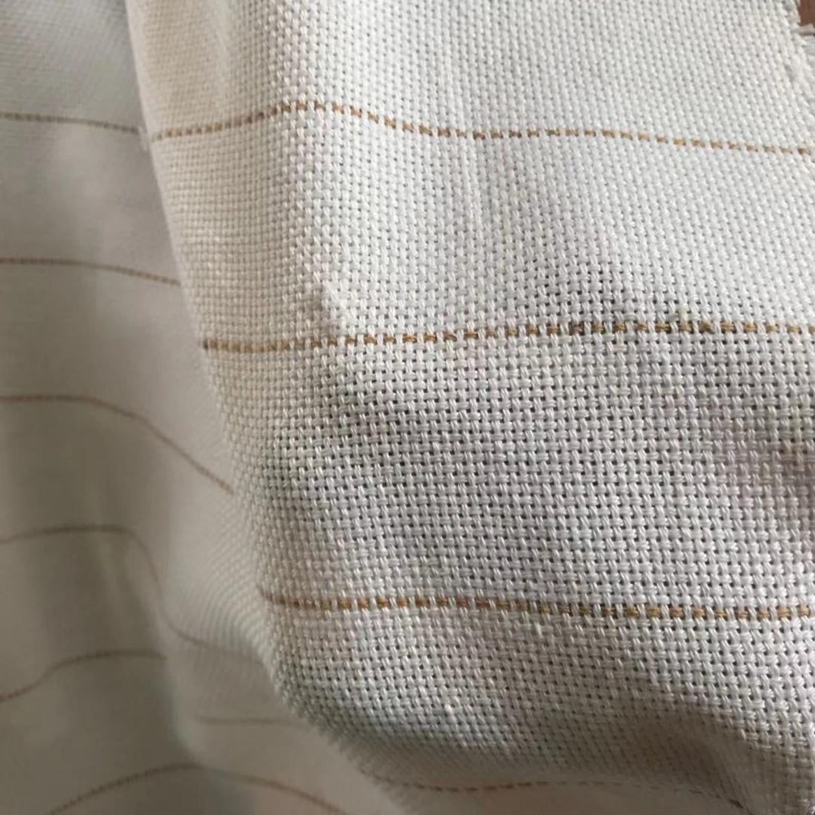 Punch Needle Monks Cloth Needlework Fabric Gift Soft Handmade DIY Embroidery 2.1m W x 1.5m L