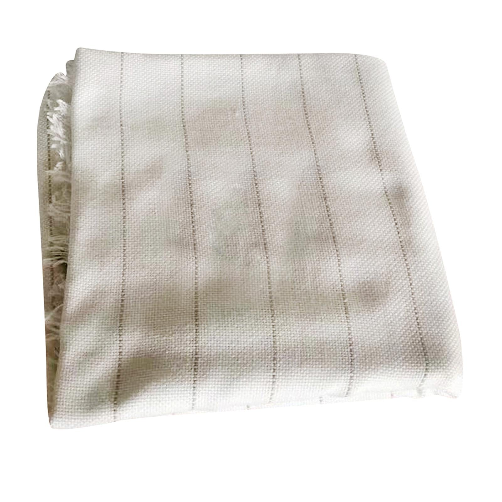 Punch Needle Monks Cloth Needlework Fabric Gift Soft Handmade DIY Embroidery 2.1m W x 1.5m L