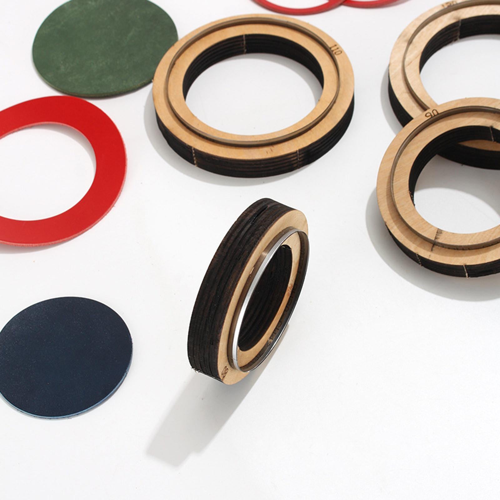 Cutting Dies Leather Mold Die Cuts for Steel Punch Set Circles Tools 80mm