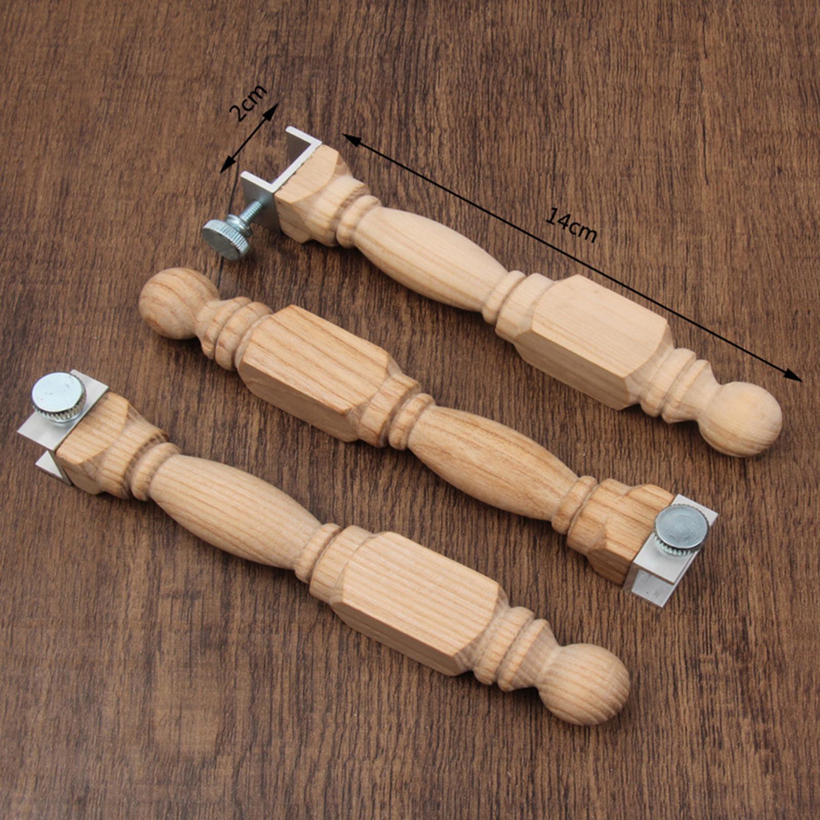 4pcs Wood Embroidery Hoop Legs Heightening Replacement Legs Sewing Tools