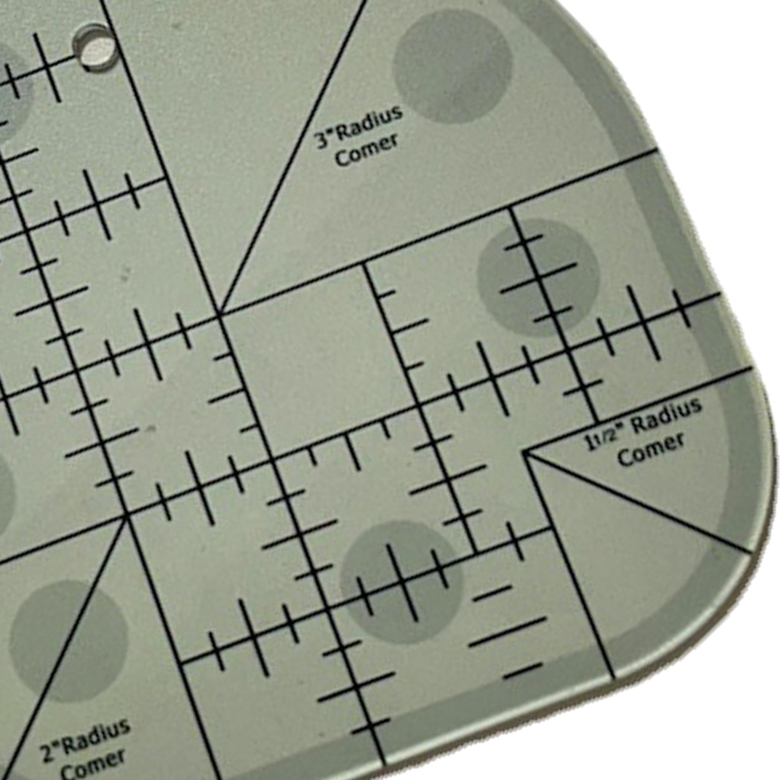 Quilting Template Acrylic Patchwork Sewing Frames Ruler DIY Crafts Measure