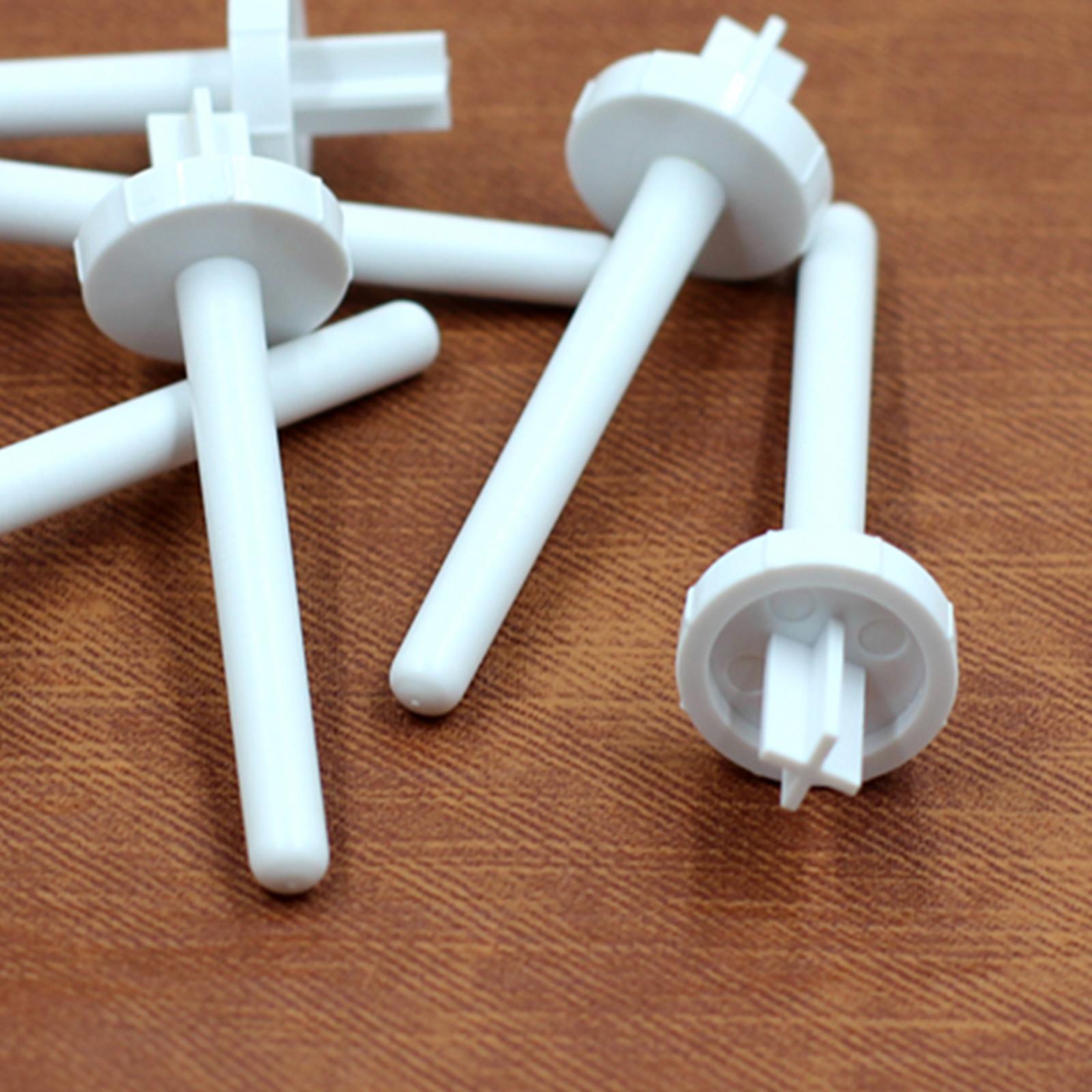 6x Solid Sewing Machine Spool Pins Spare Bobbin 61x18mm Spindle Holder