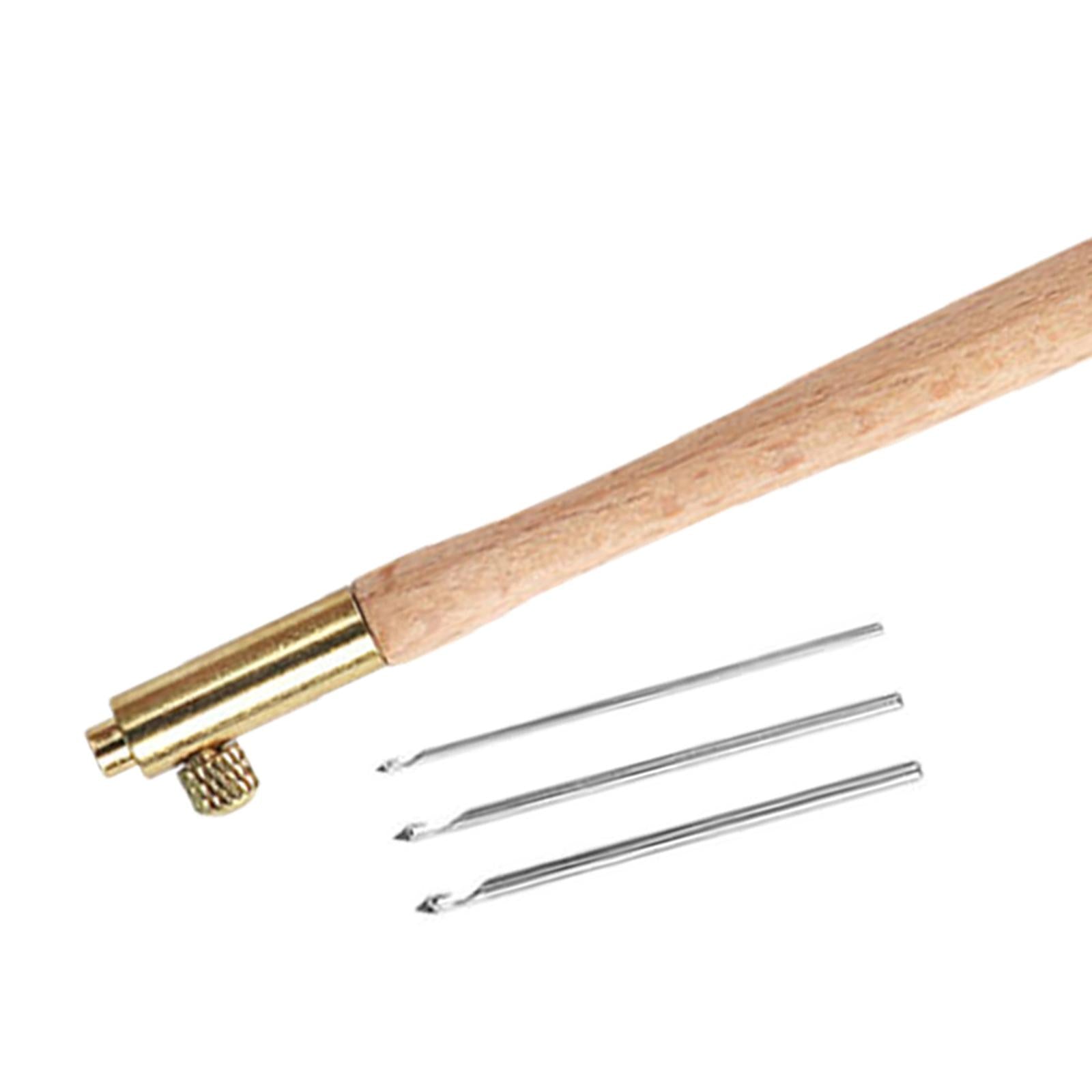 Embroidery Crochet Hook French Crochet Needle DIY Tools Kit Sewing Wood