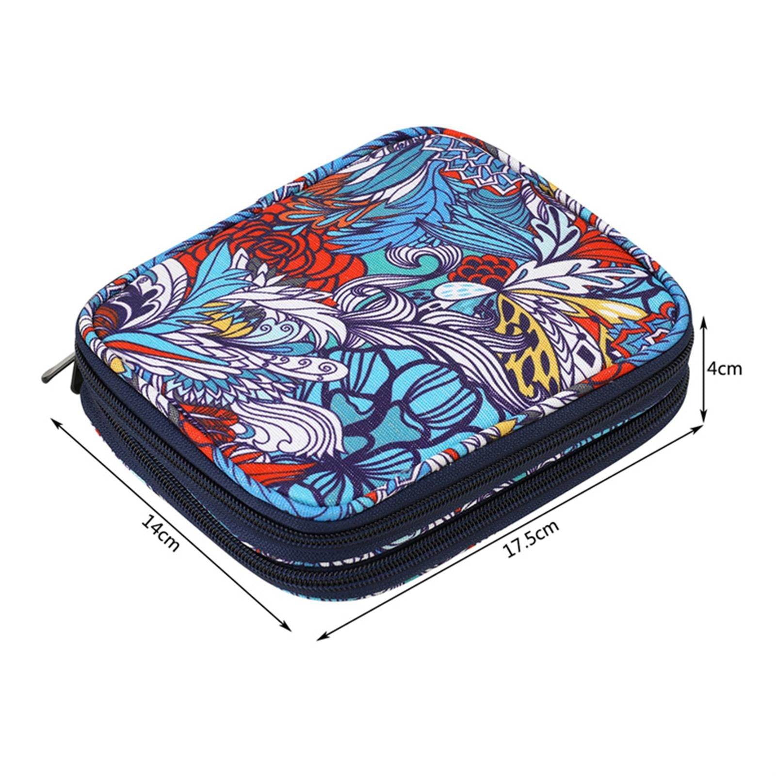 Lightweight Home Crochet Hooks Case Yarn Empty Organizer Bag Easy to Carry