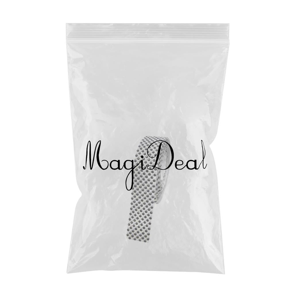 Rhinestone Ribbon Embellishment Self Adhesive for Crafts Supplies Black